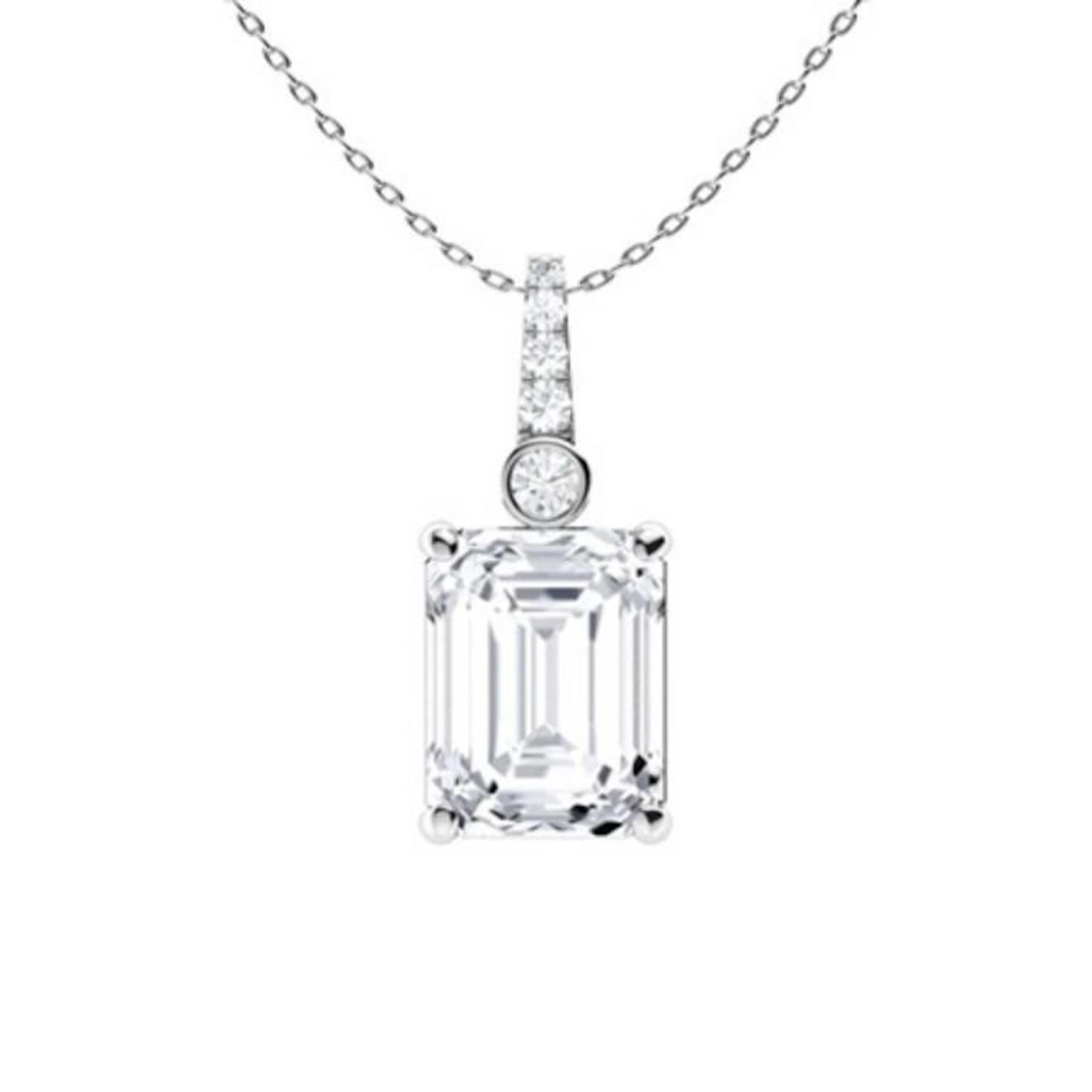 Gold & White Diamonds 2.50 Cts Necklace - E/VVS