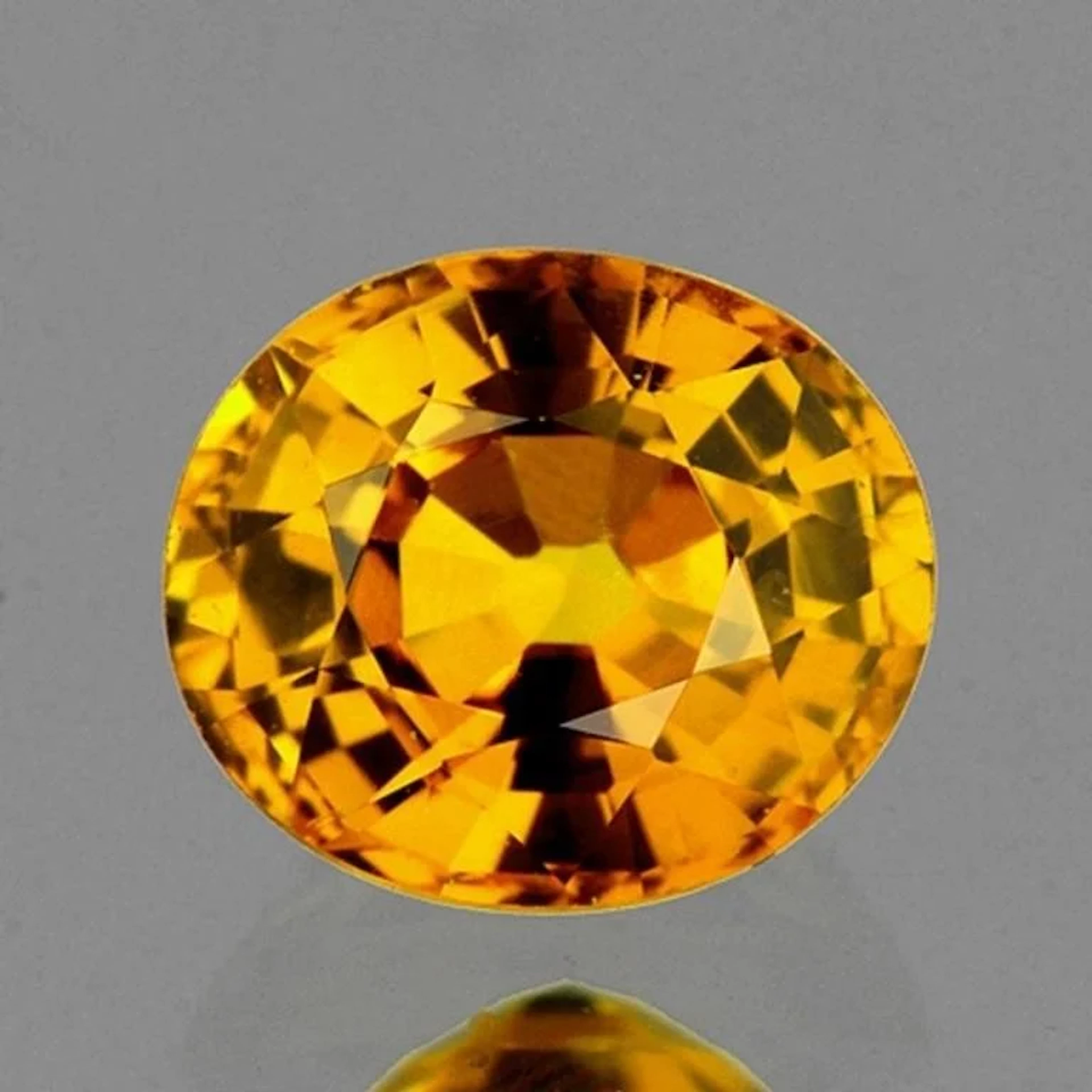 Natural Yellow Sapphire 1.04 Cts [Flawless-VVS]