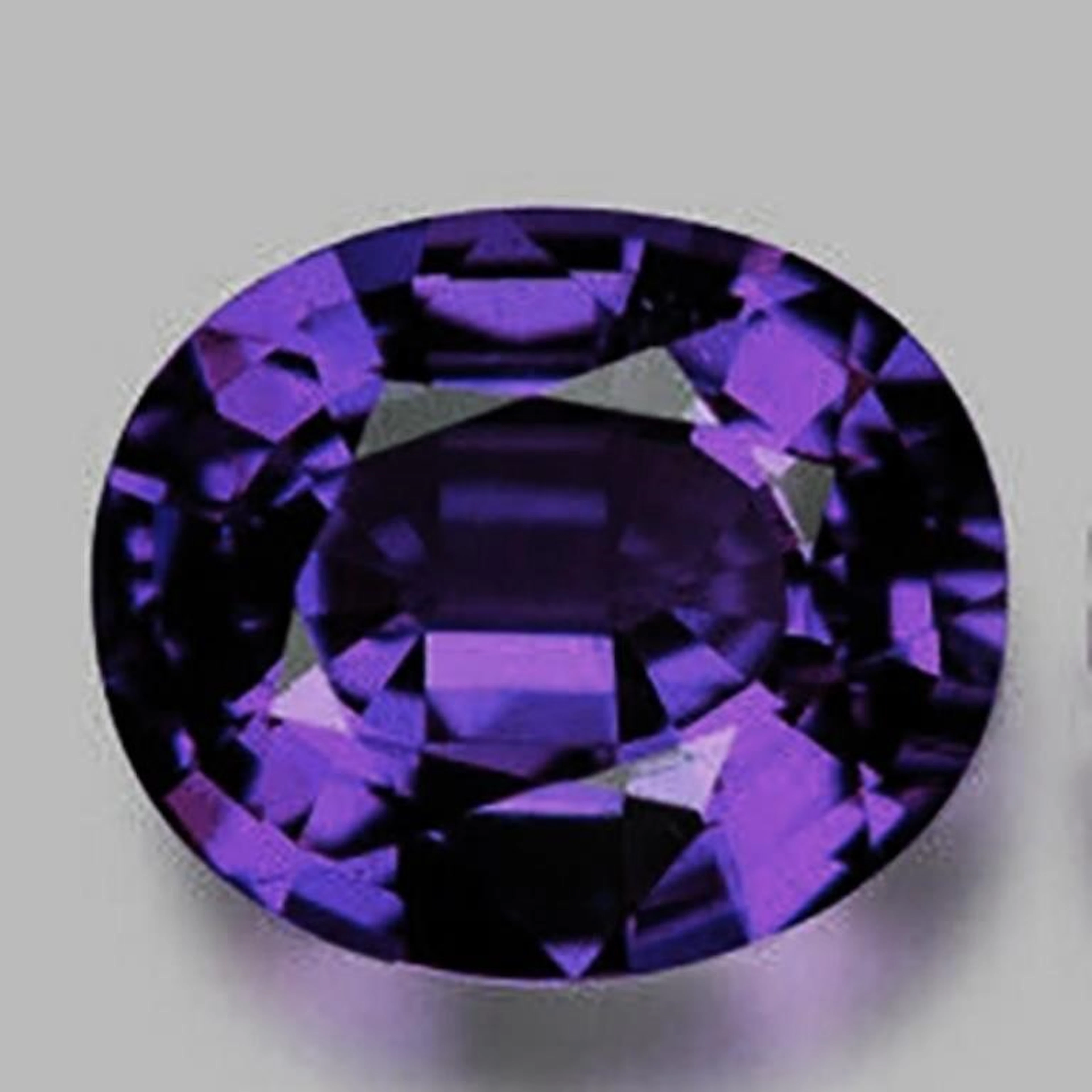Natural Intense Blue Purple Sapphire {Flawless-VVS