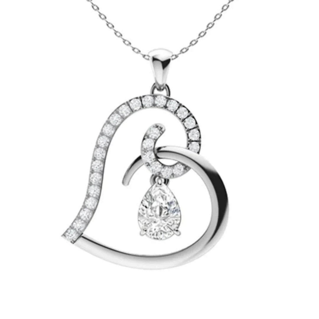 Gold & White Diamonds 2.50 Cts Necklace - E/VVS