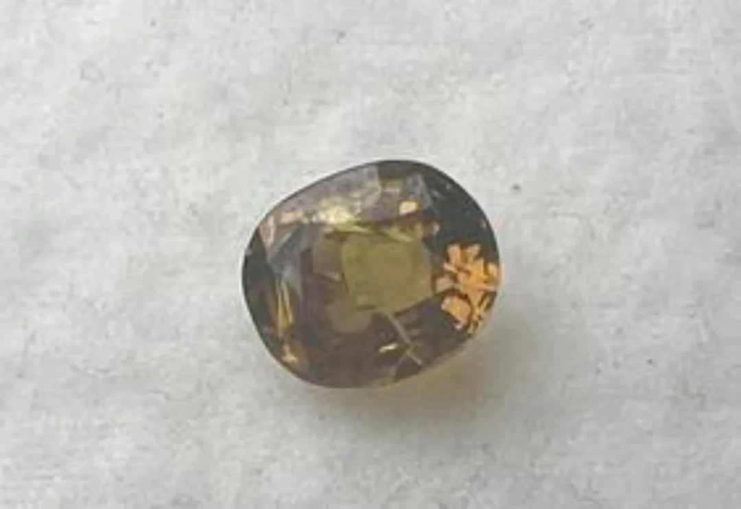 Natural Yellow Ceylon Sapphire...3.725 Cts