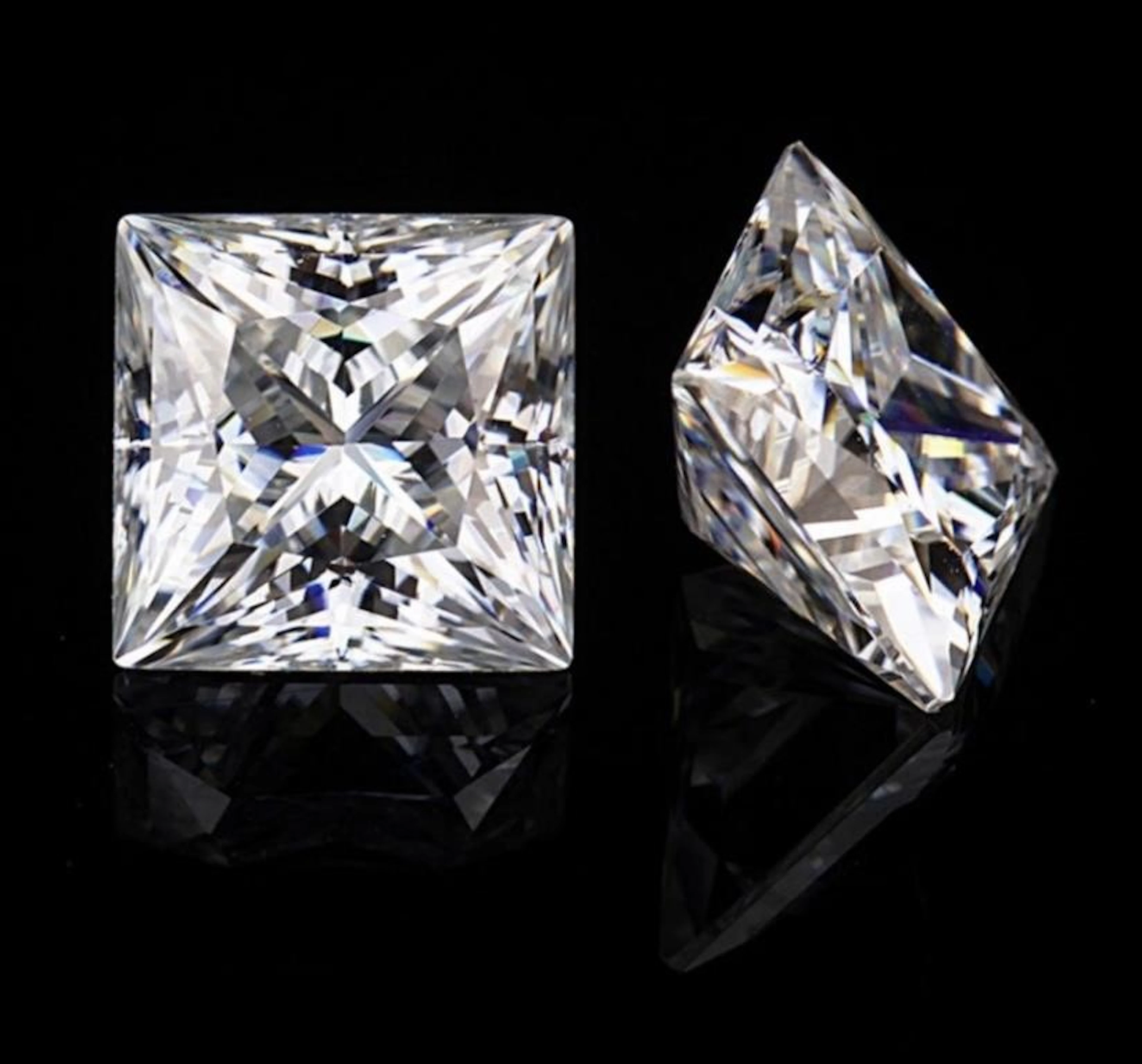 Stunning Princess Lab Diamond 2.00 Cts - E/VVS
