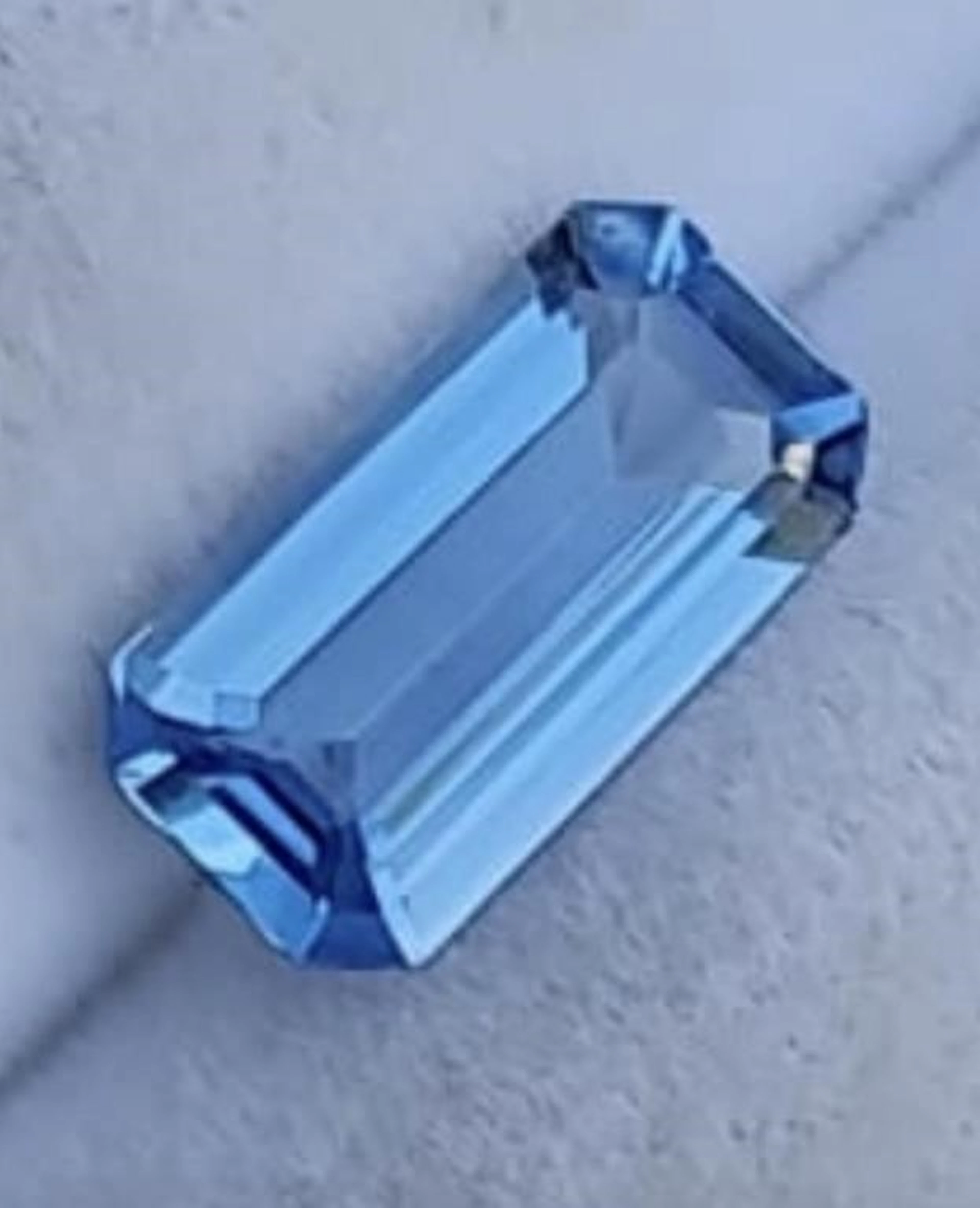 Natural Octagon Brazil Aquamarine 2.00 Cts - VVS