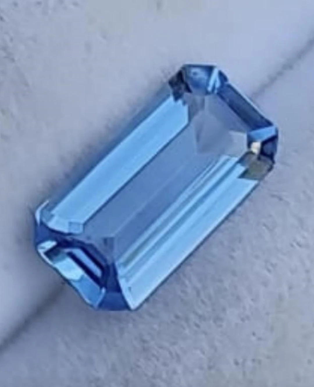 Natural Octagon Brazil Aquamarine 2.00 Cts - VVS