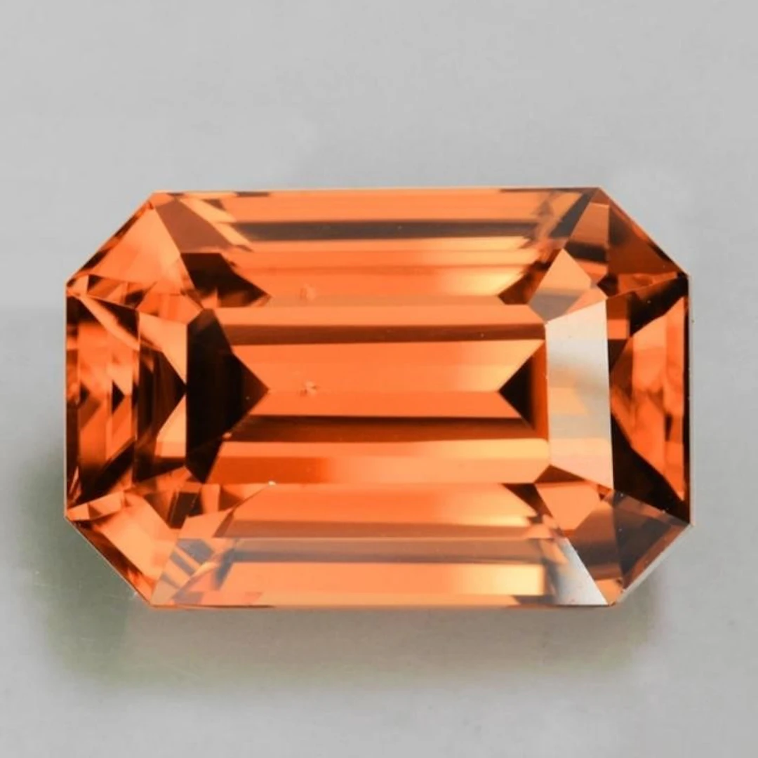Natural Unheated Orange Zircon [Flawless-VVS]