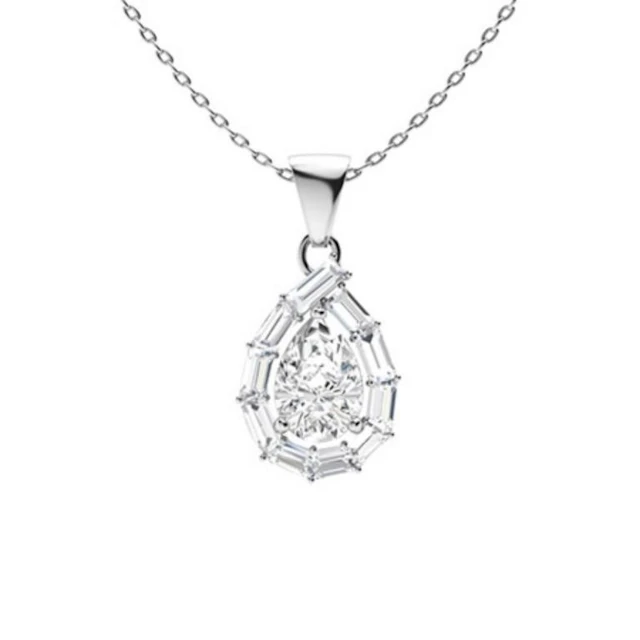 Gold & White Diamonds 3.50 Cts Necklace - E/VVS