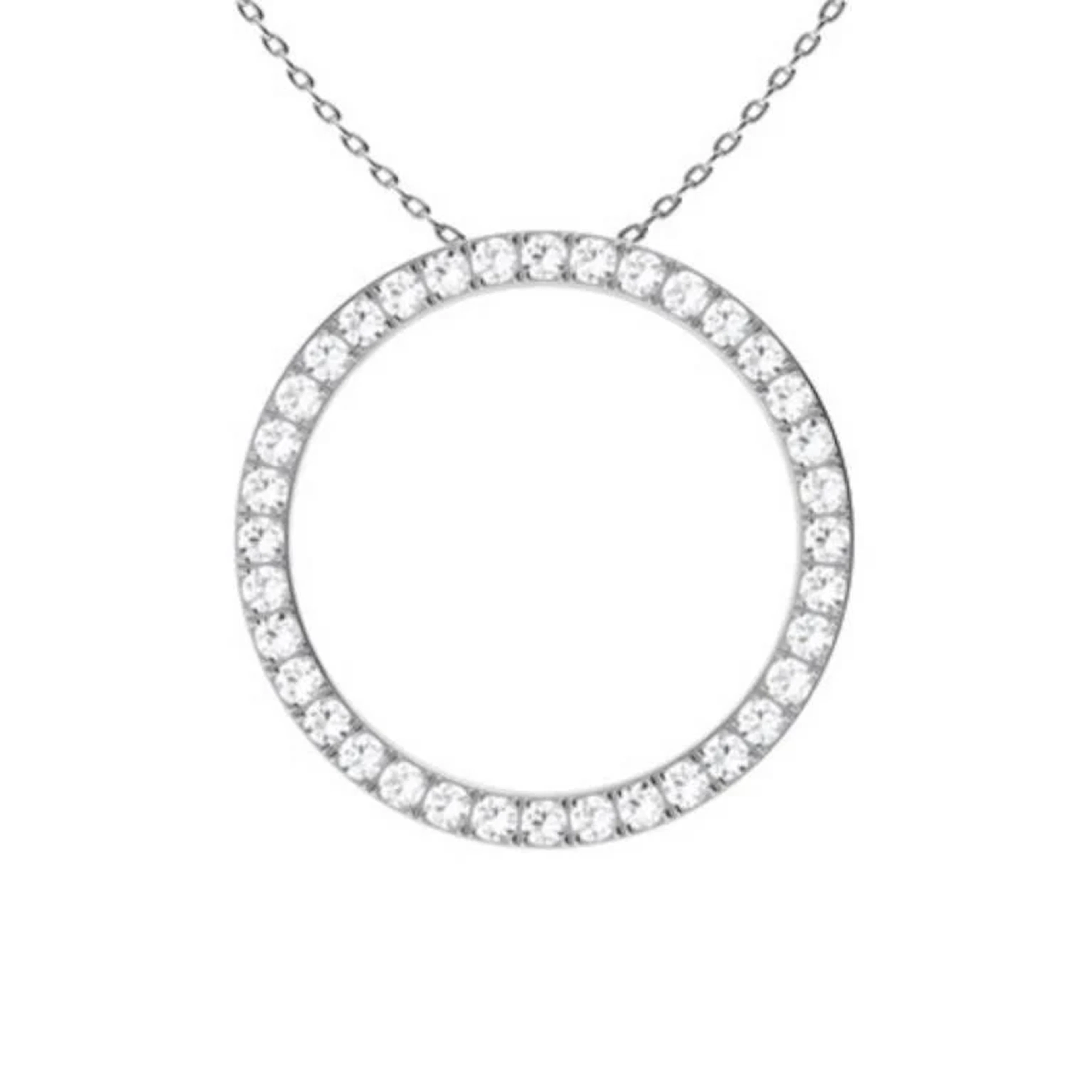 Gold & White Diamonds 2.12 Cts Necklace - E/VVS