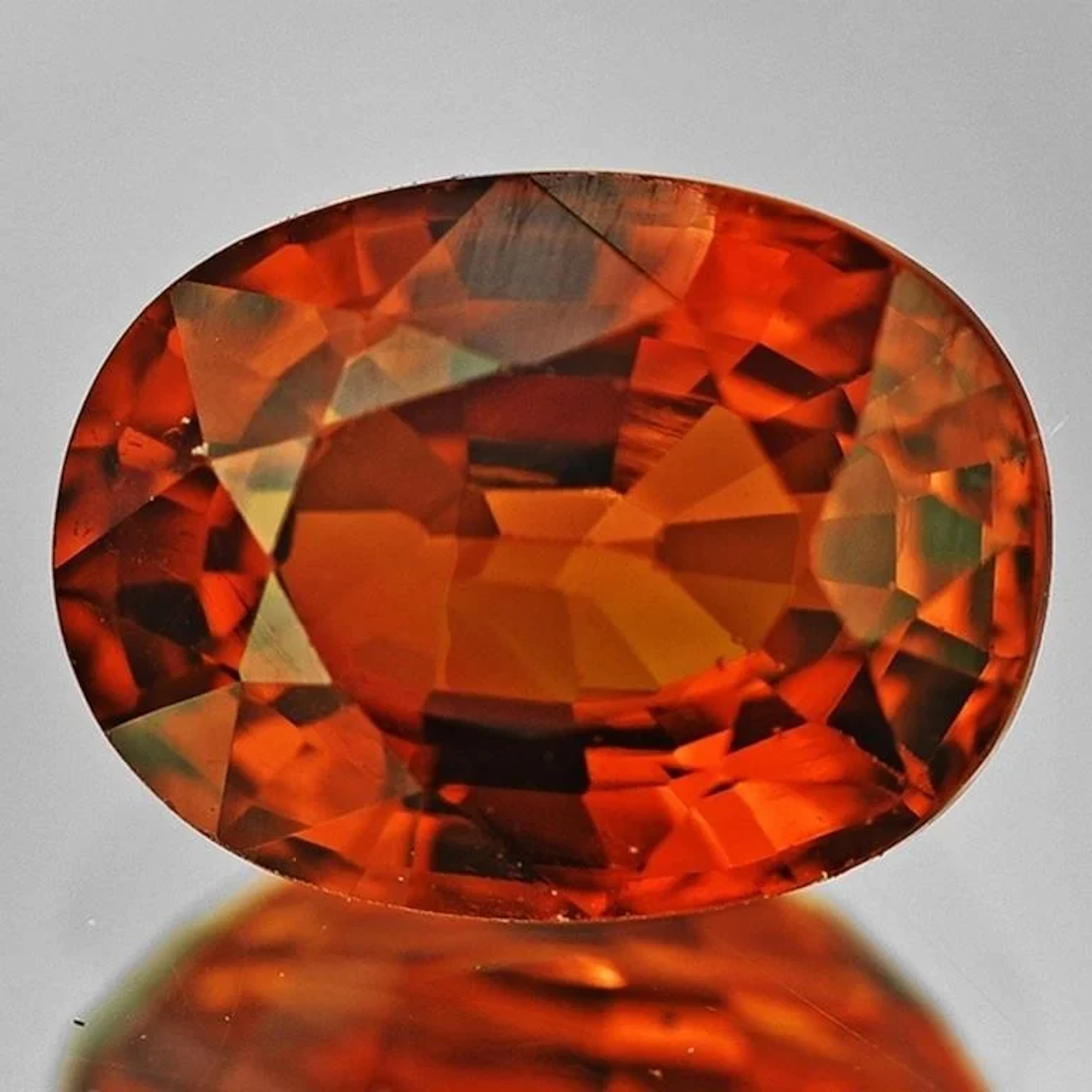 Natural Mandarin Orange Spessartite Garnet - FL/VV