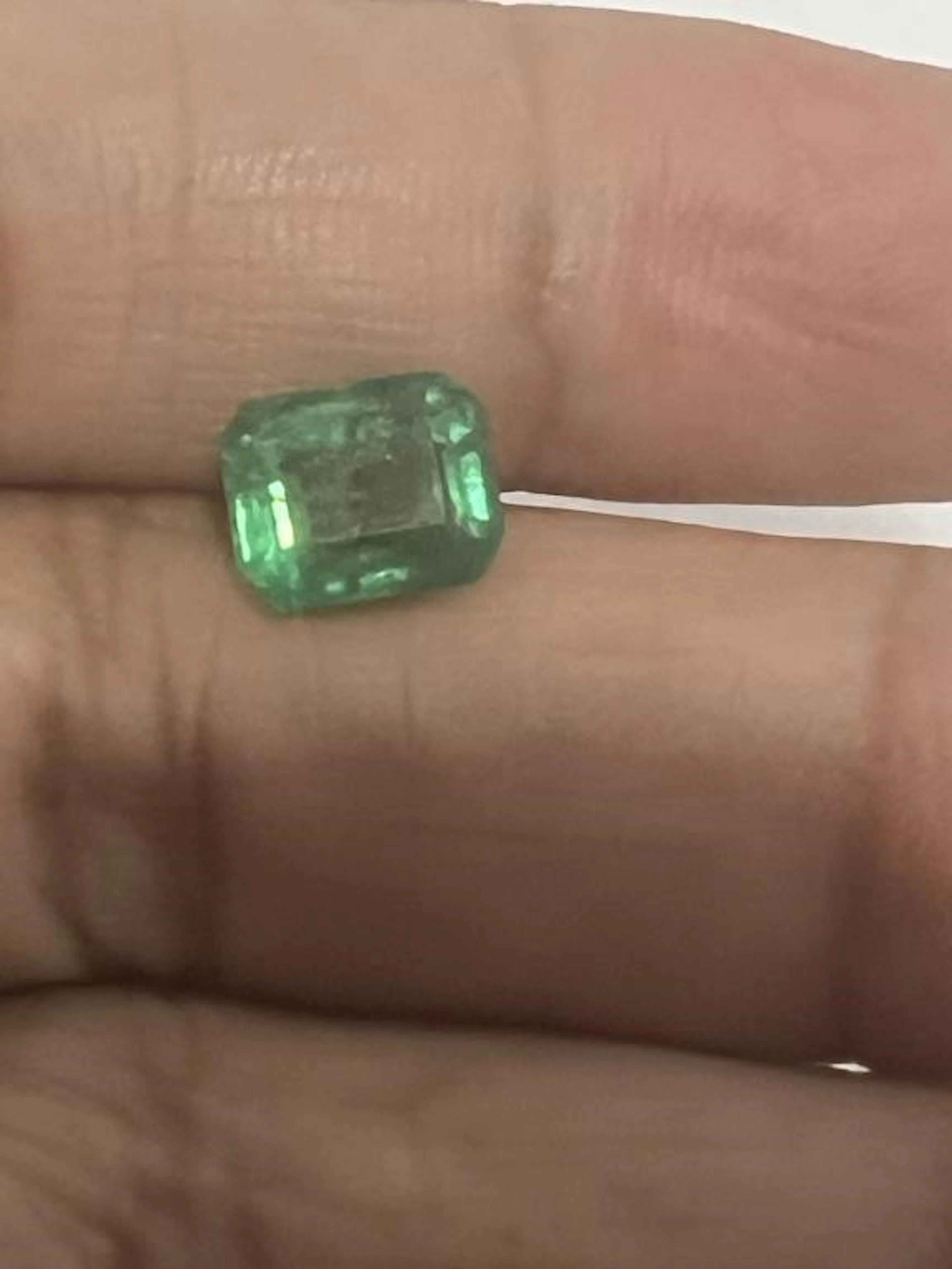 Natural Zambian Forest Green Emerald 3.29 Cts