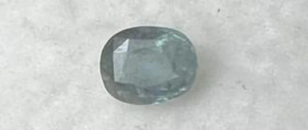 Natural Greenish Blue Ceylon Sapphire...3.14 Cts