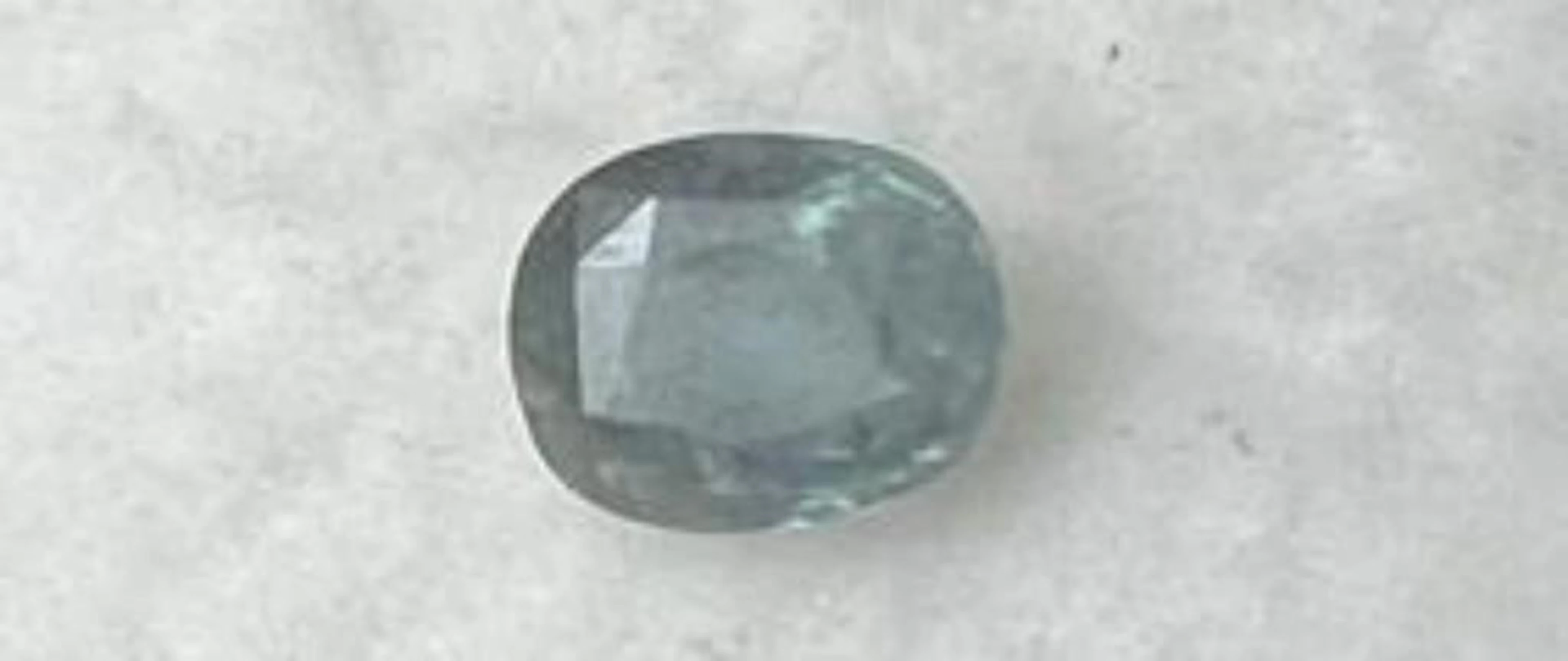 Natural Greenish Blue Ceylon Sapphire...3.14 Cts