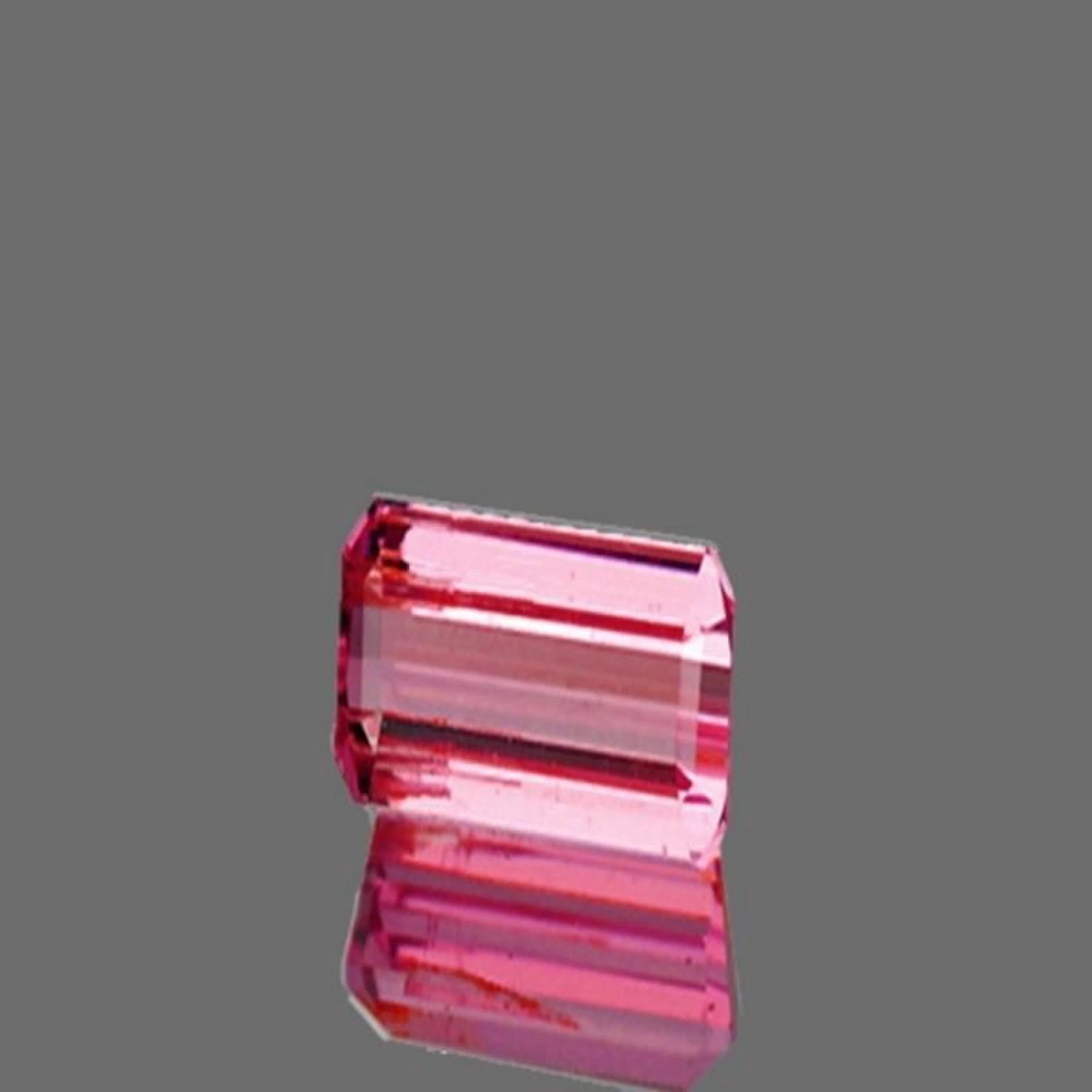 Natural Octagon Pink Tourmaline [VVS]