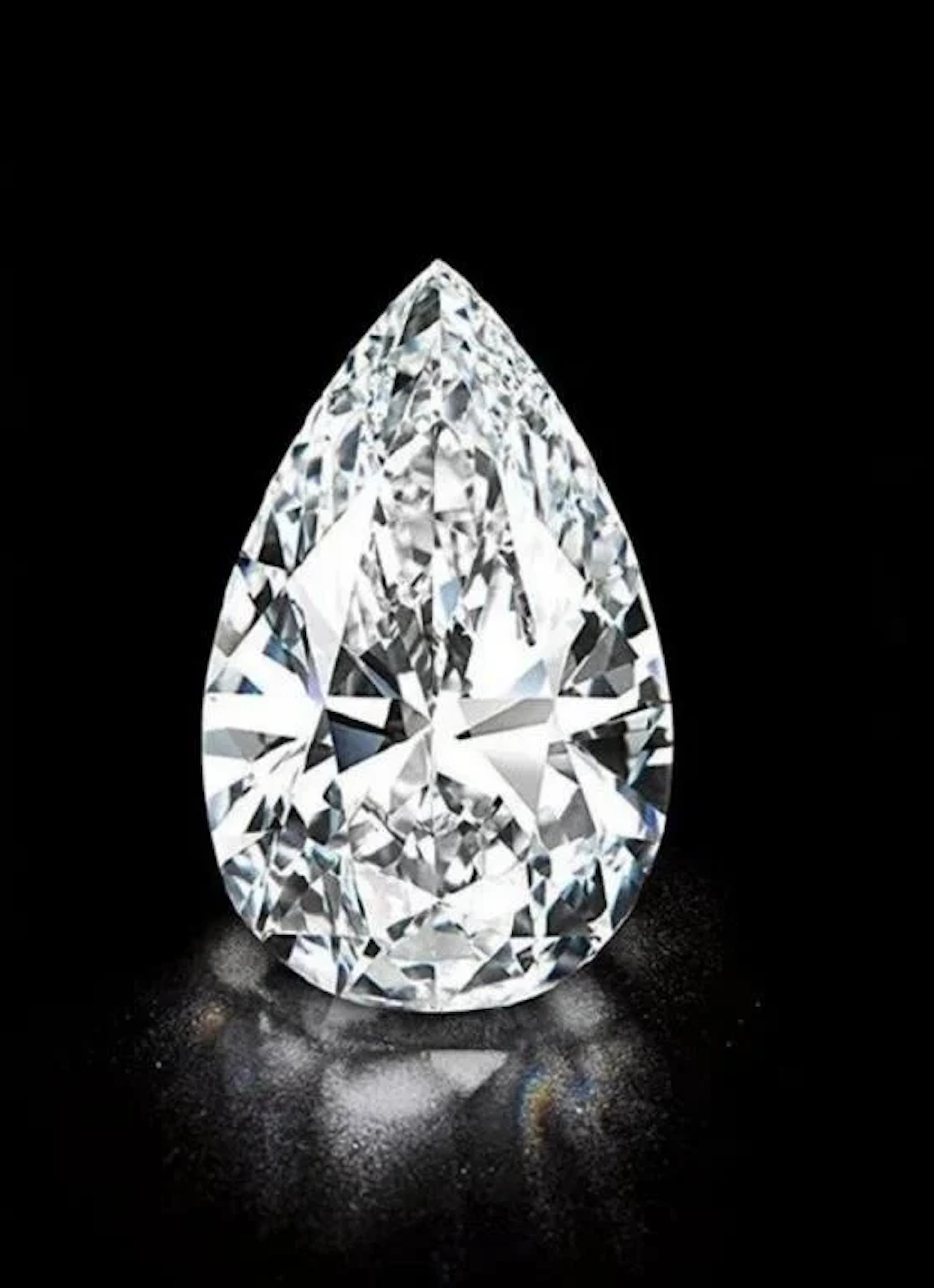 Lab Pear Shape Diamond 5.00 Cts - E/VVS