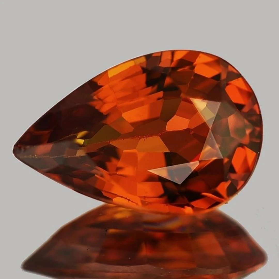 Natural Mandarin Orange Spessartite Garnet - FL/VV