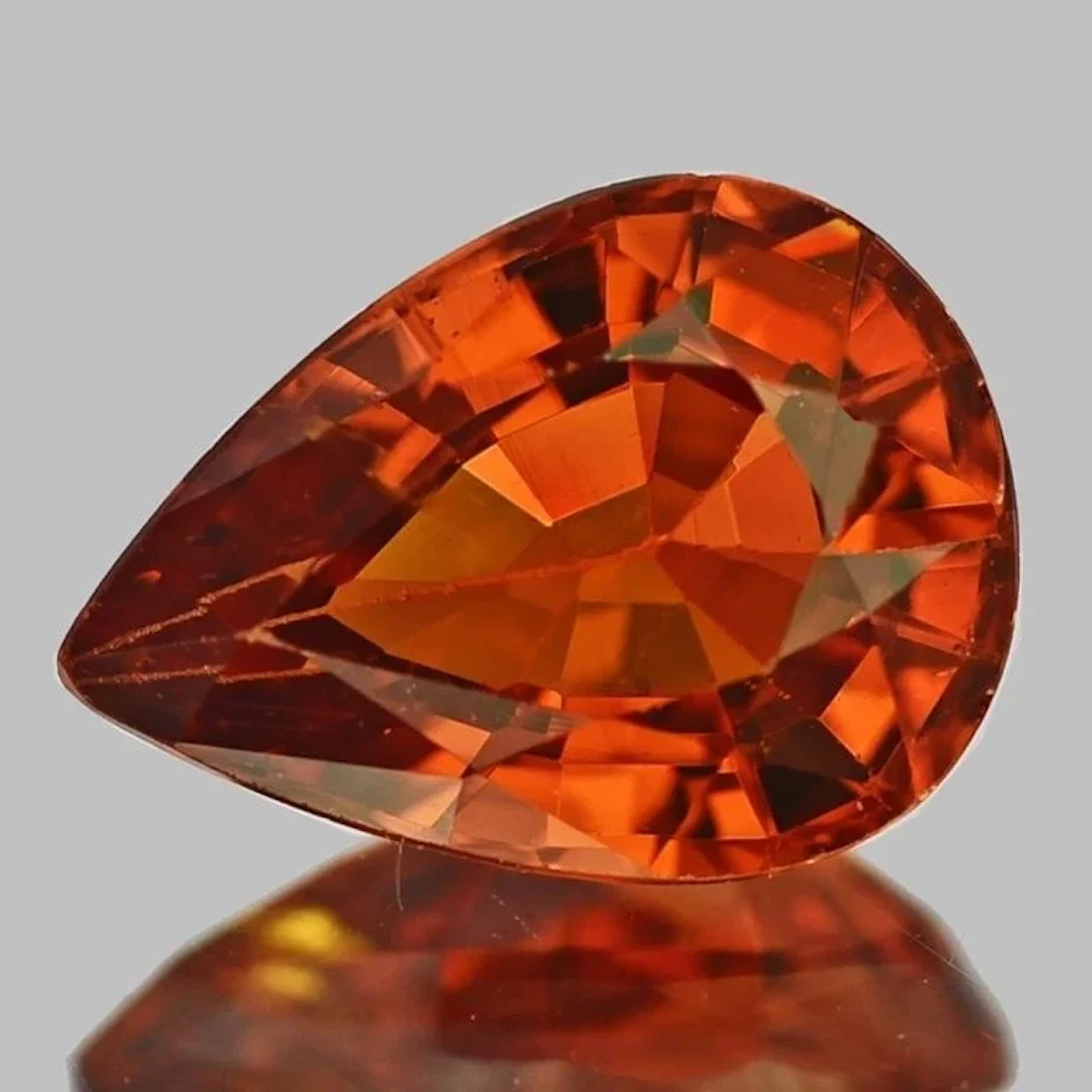 Natural Mandarin Orange Spessartite Garnet - FL/VV
