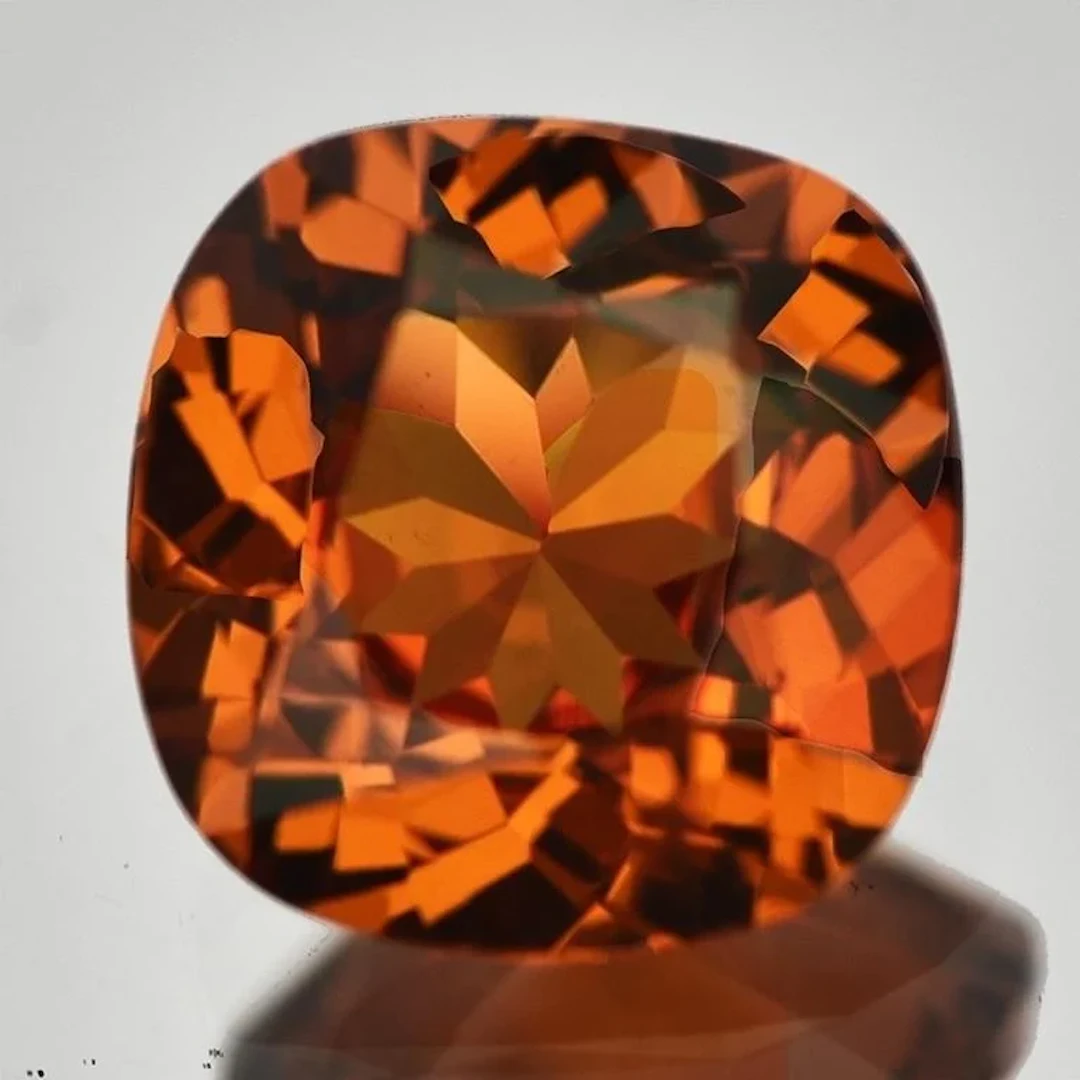 Natural Mandarin Orange Spessartite Garnet - FL/VV