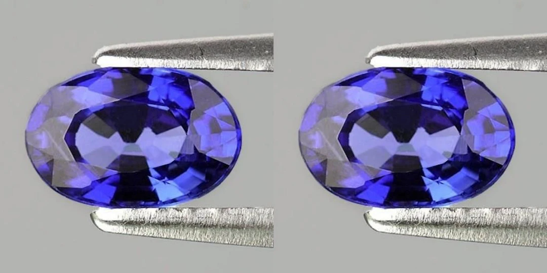 Natural Violet Blue Sapphire Pair {Flawless-VVS}