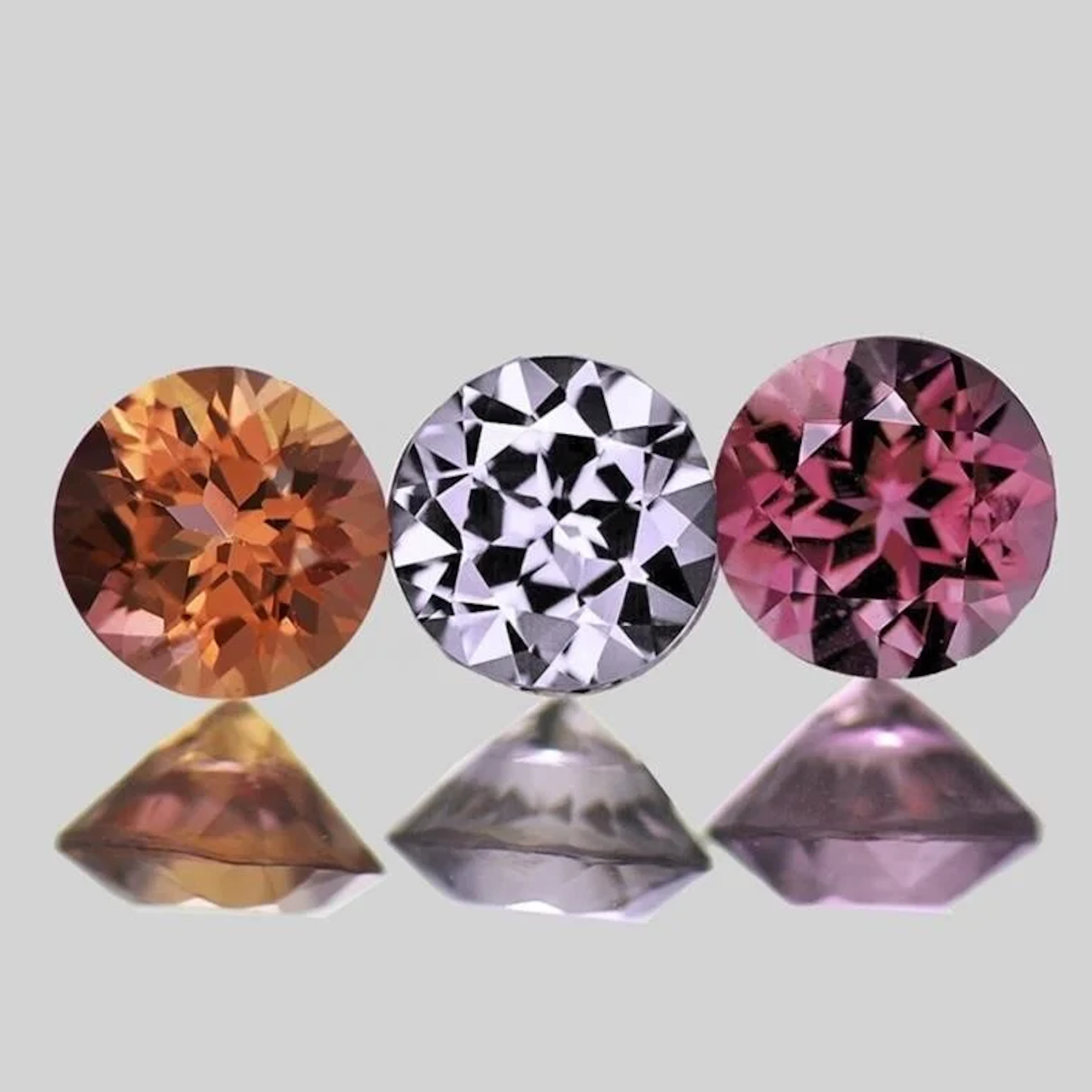 Natural Multi Color Burma Spinel {Flawless-VVS}