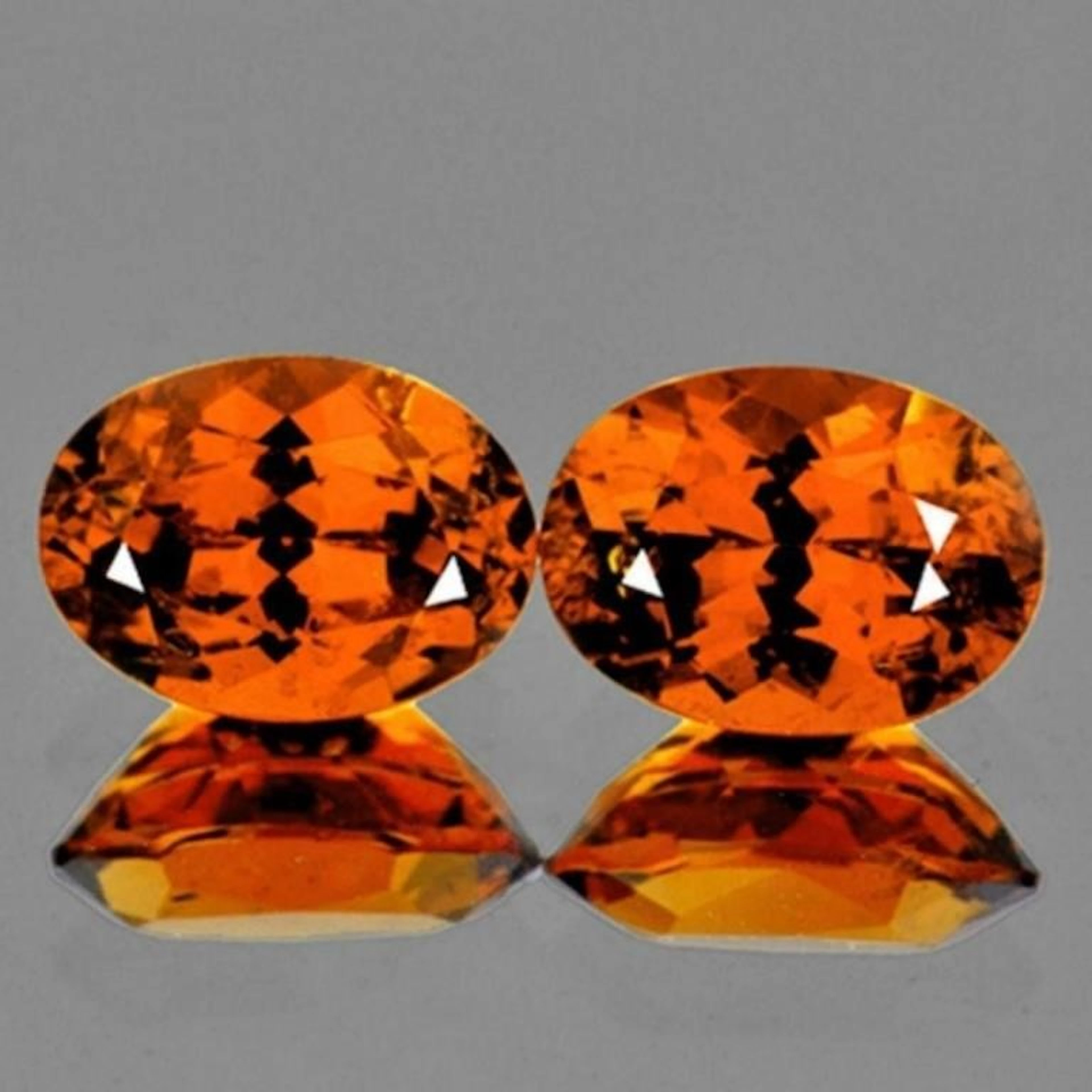 Natural Mandarin Orange Spessartite Garnet 7x5 MM