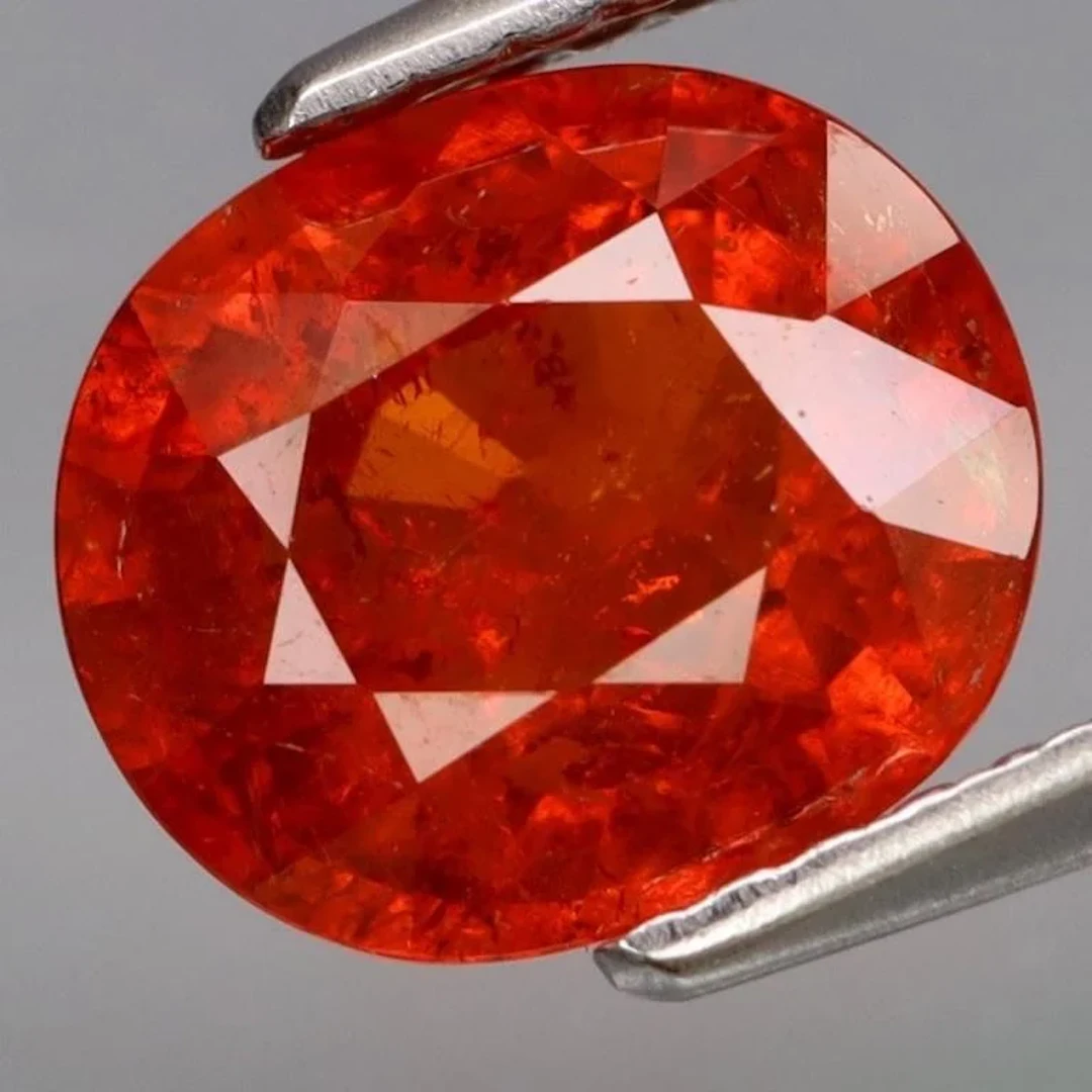 Natural Mandarin Orange Spessartite Garnet 2.81 Ct