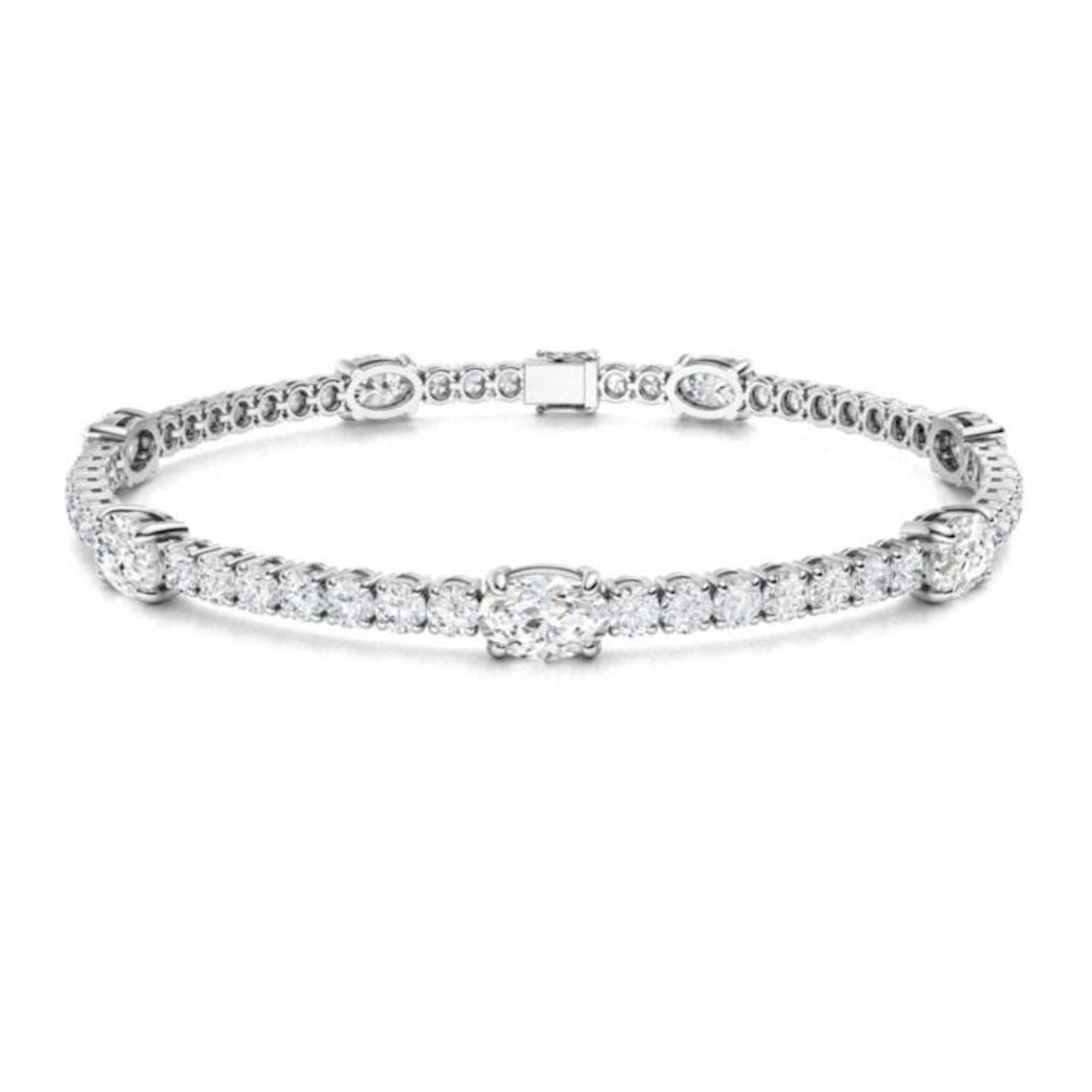 Gold & White Diamonds 20.70 Cts Bracelet