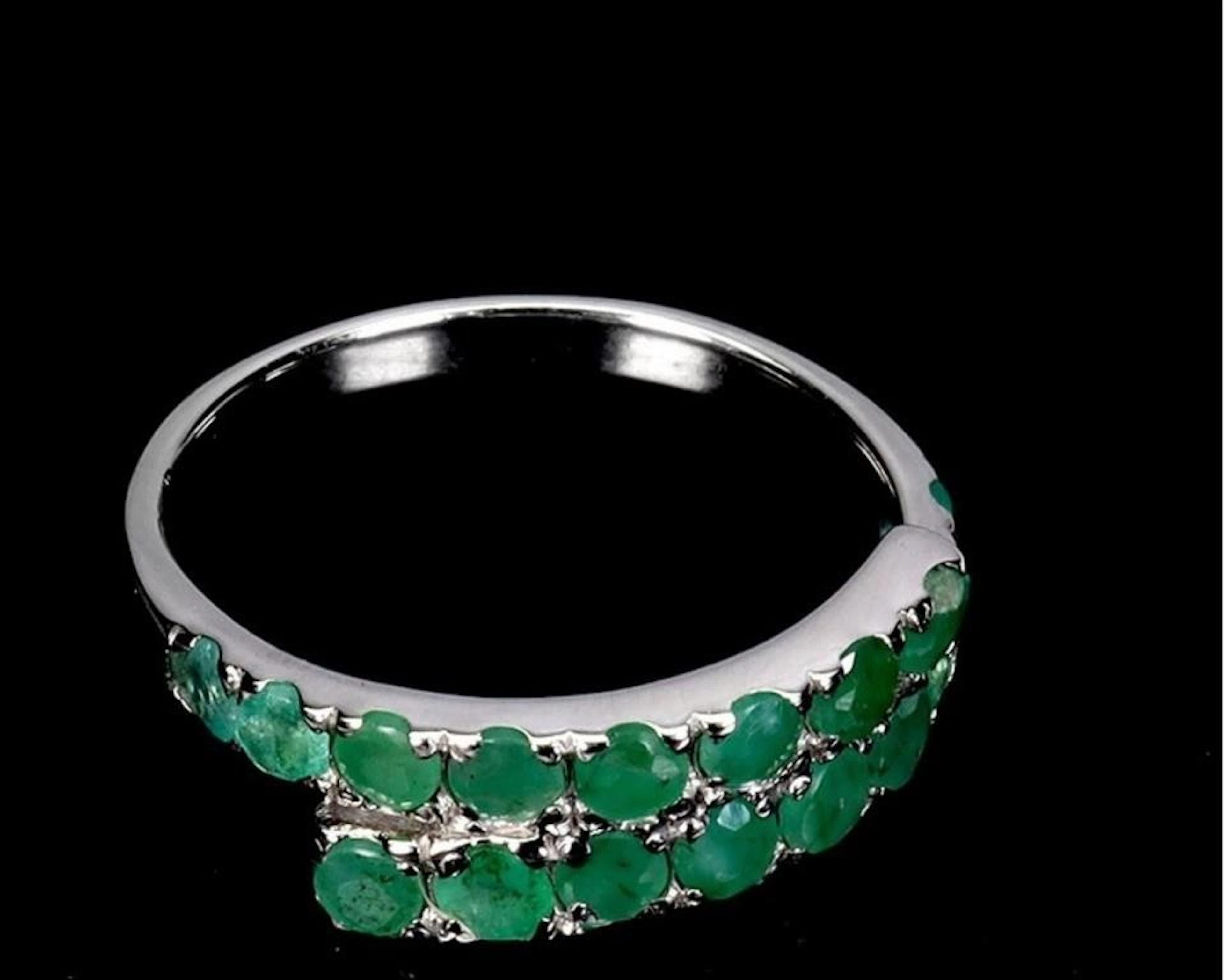 Natural Brazil Emerald Ring