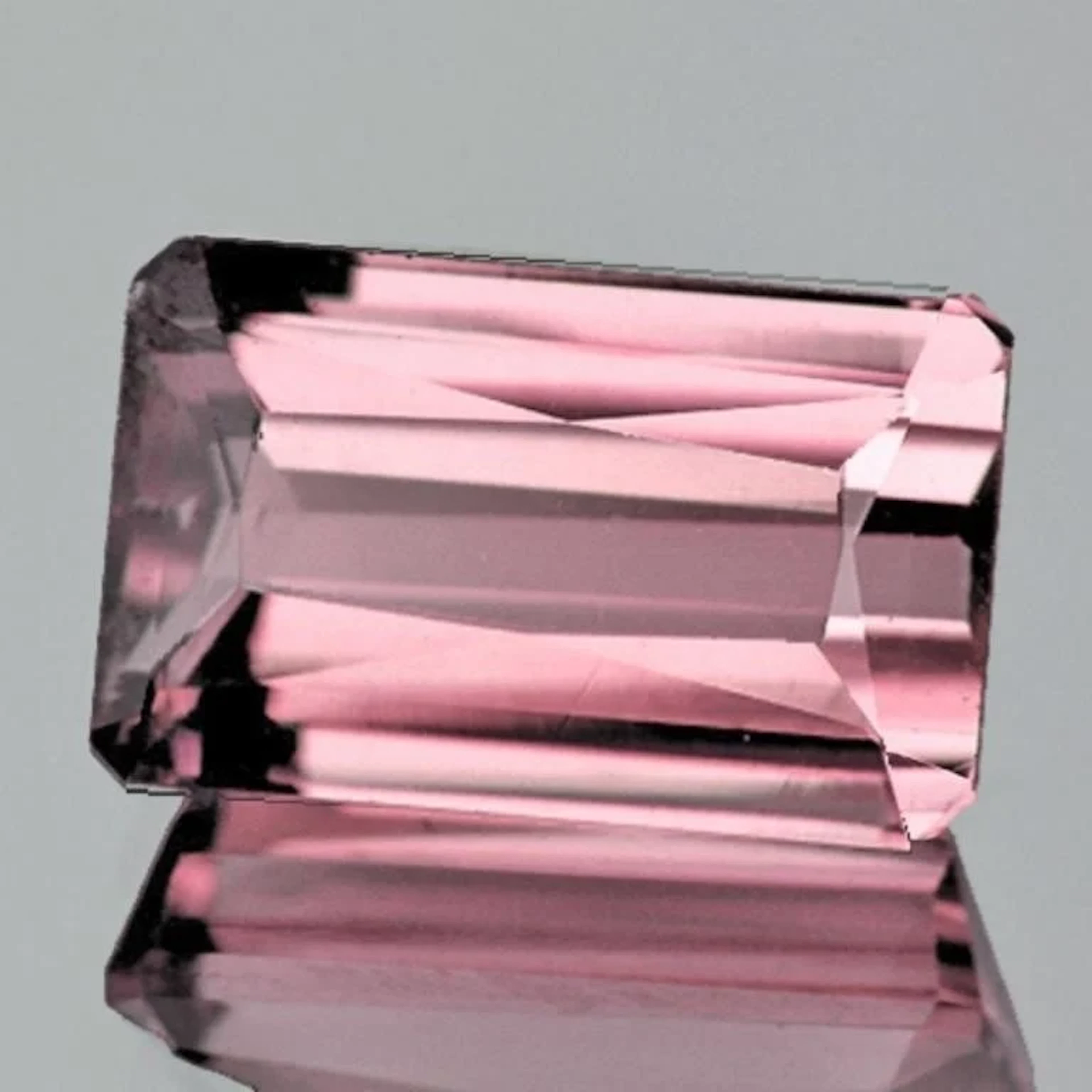 Natural Peach Pink Tourmaline 1.83 Cts { Flawless