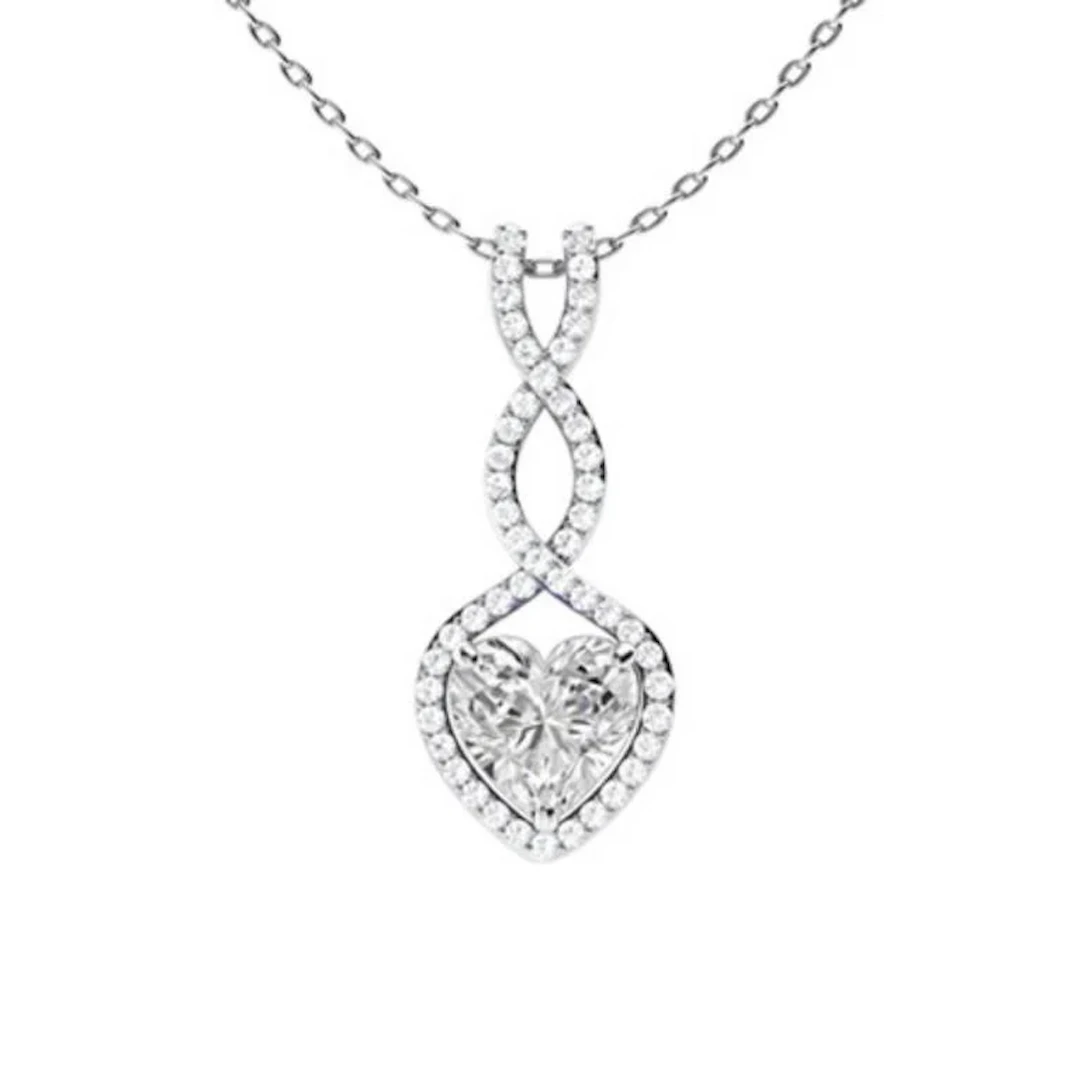 Gold & White Diamonds 3.50 Cts Necklace - E/VVS