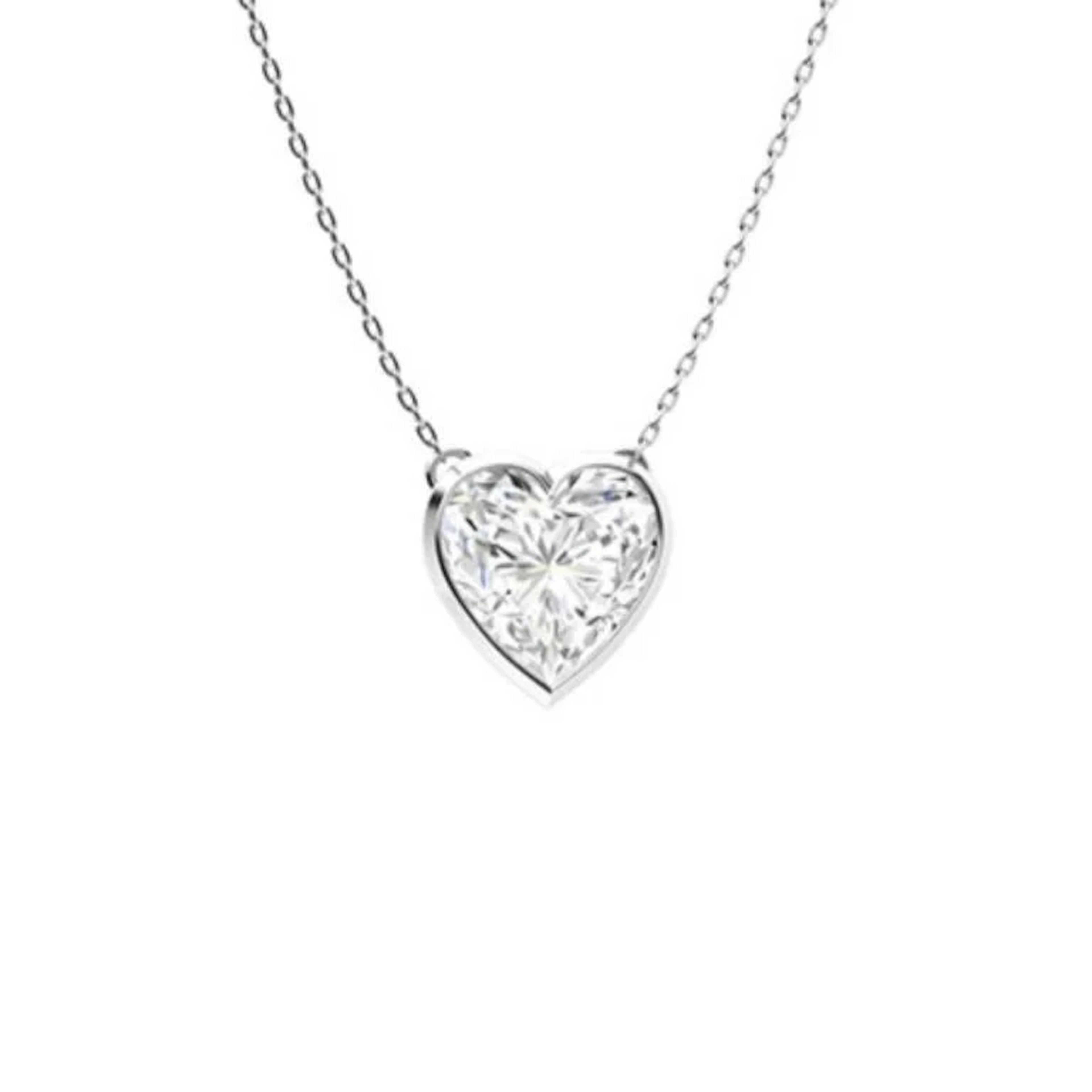 Gold & White Diamonds 2 Cts Necklace - E/VVS