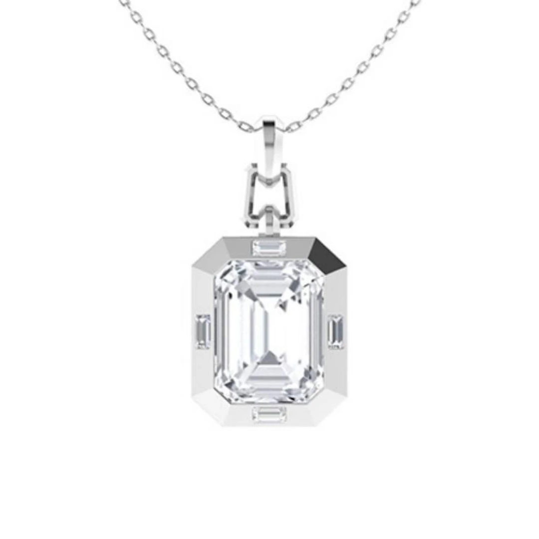 Gold & White Diamonds 2.50 Cts Necklace - E/VVS