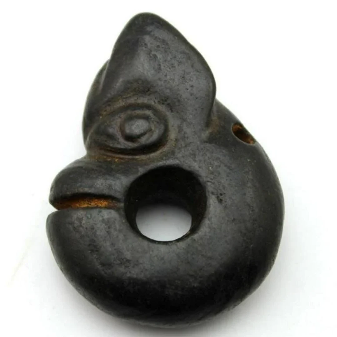 Antique Chinese Hongshan Culture Jade Pig Dragon
