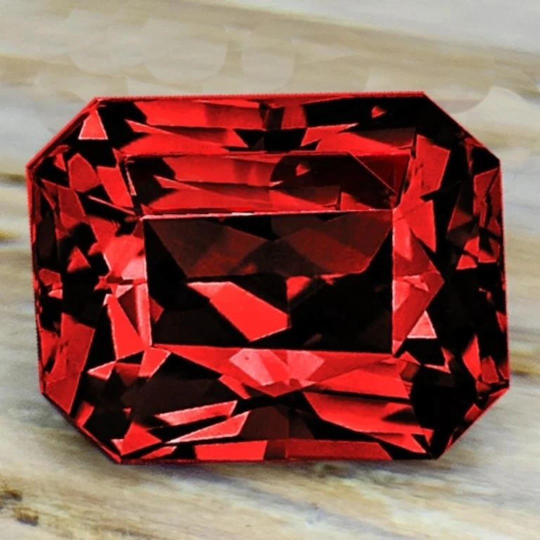 Natural Padparadscha Orange Rhodolite Garnet {Flaw