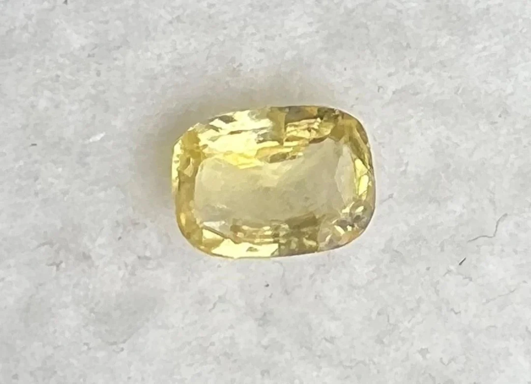 Natural Yellow Ceylon Sapphire 2.40 Cts....Untreat
