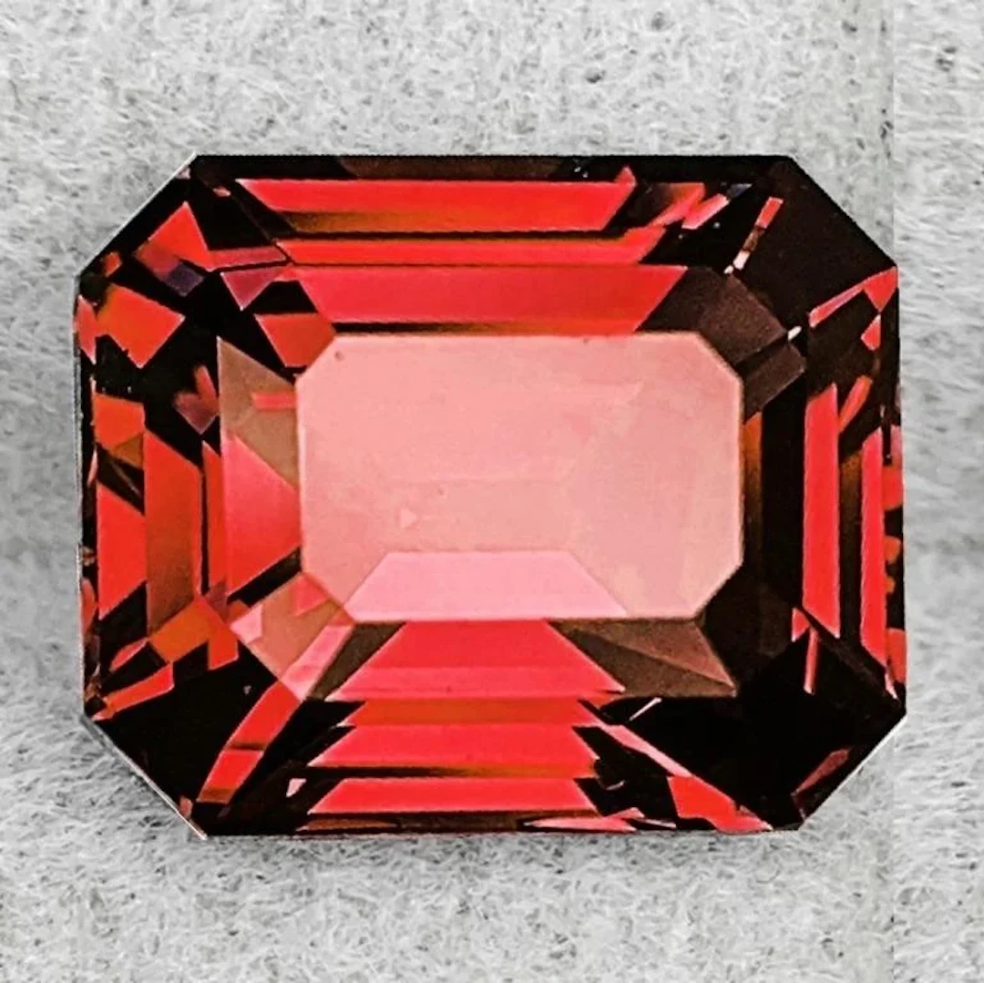 Natural Padparadscha Pink Rhodolite Garnet{Flawles