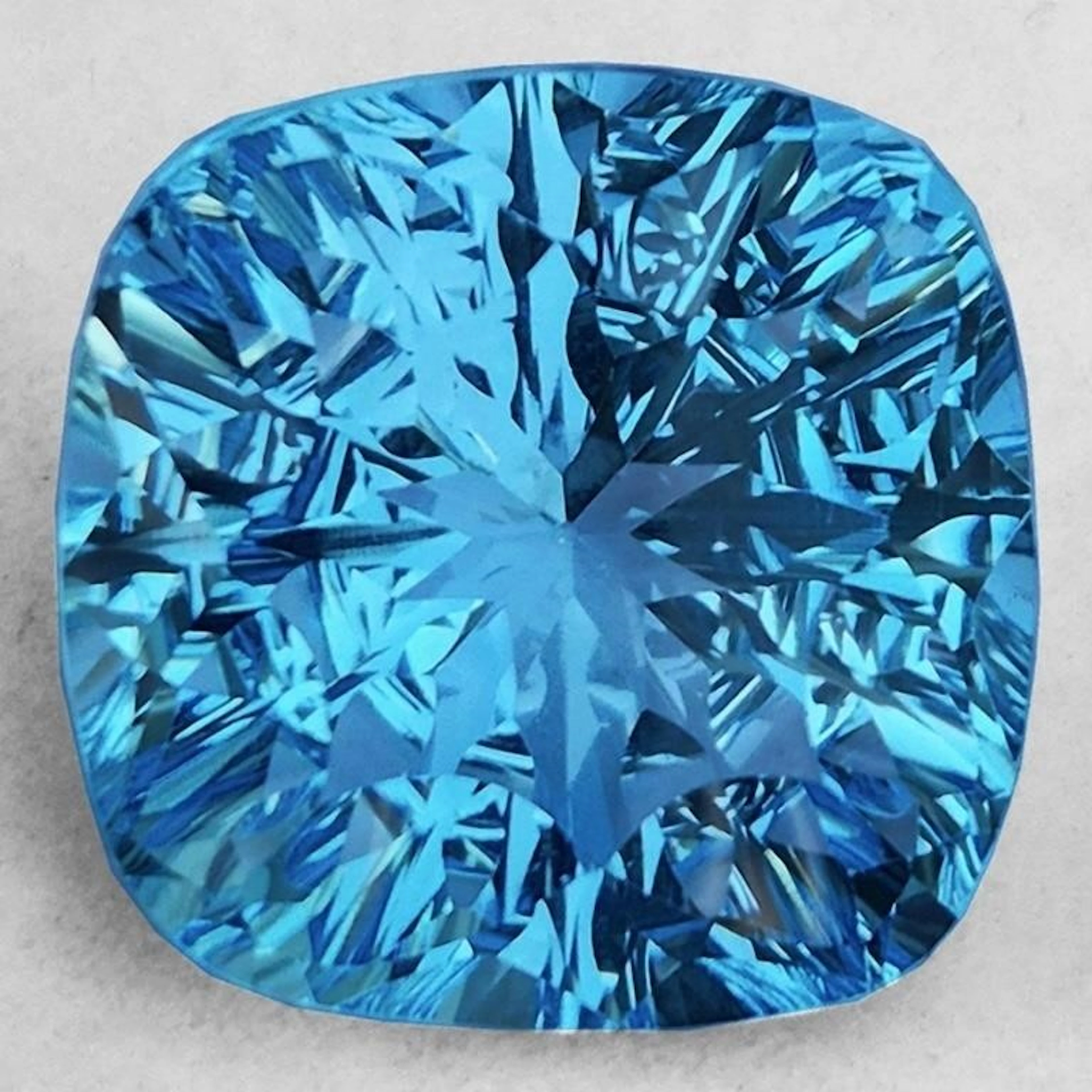 Natural AAA Swiss Blue Topaz {Flawless-VVS}