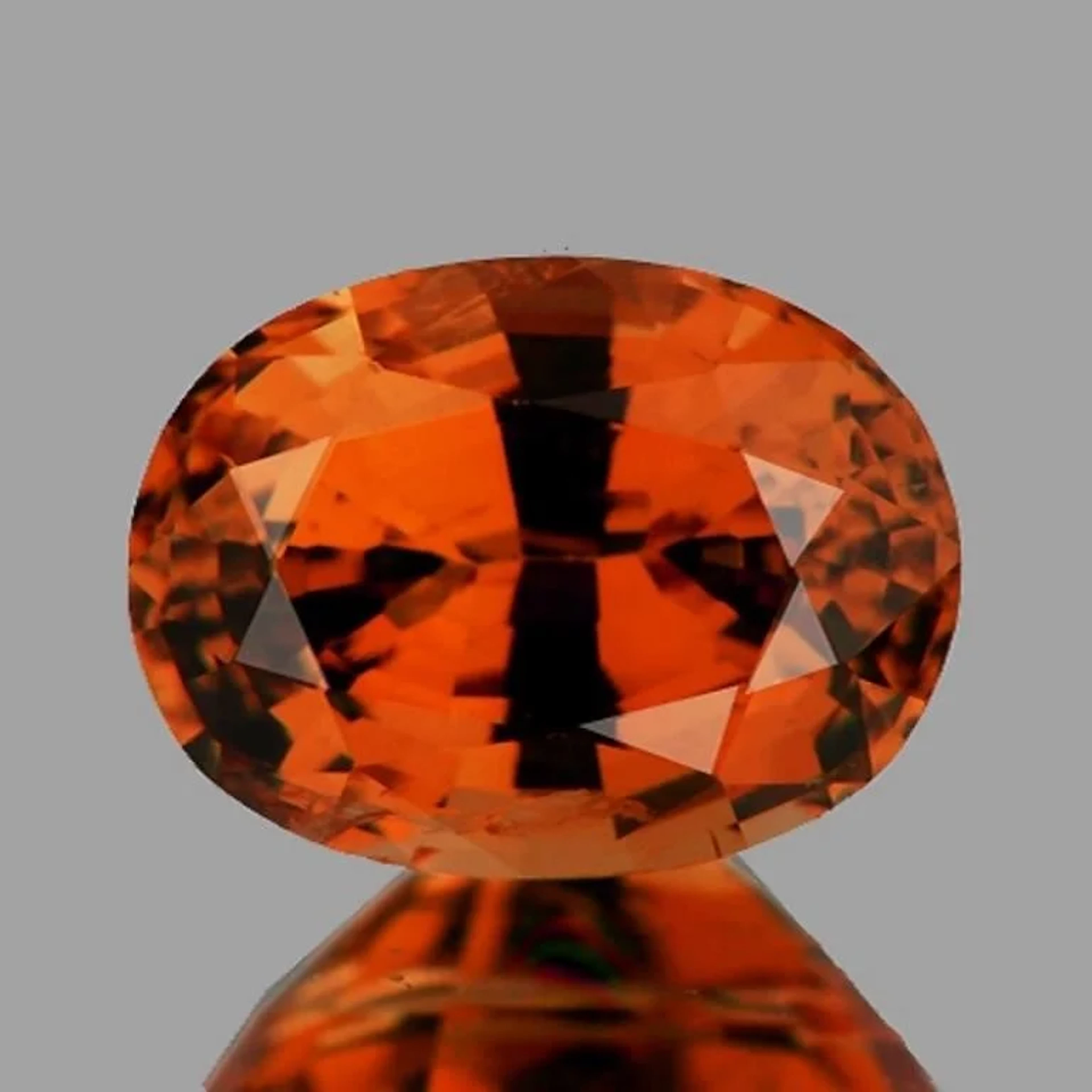 Natural Mandarin Orange Spessartite Garnet {Flawl