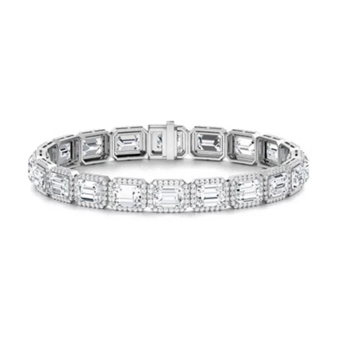 Gold & White Diamonds 27.32 Cts Bracelet