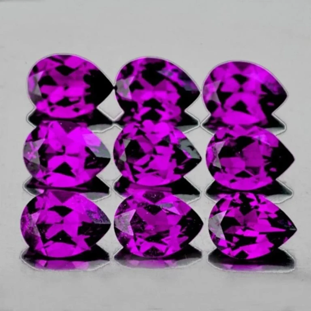 Natural Magenta Purple Rhodolite Garnet {Flawless-
