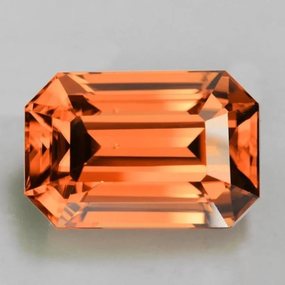 Natural Unheated Orange Zircon [Flawless-VVS]