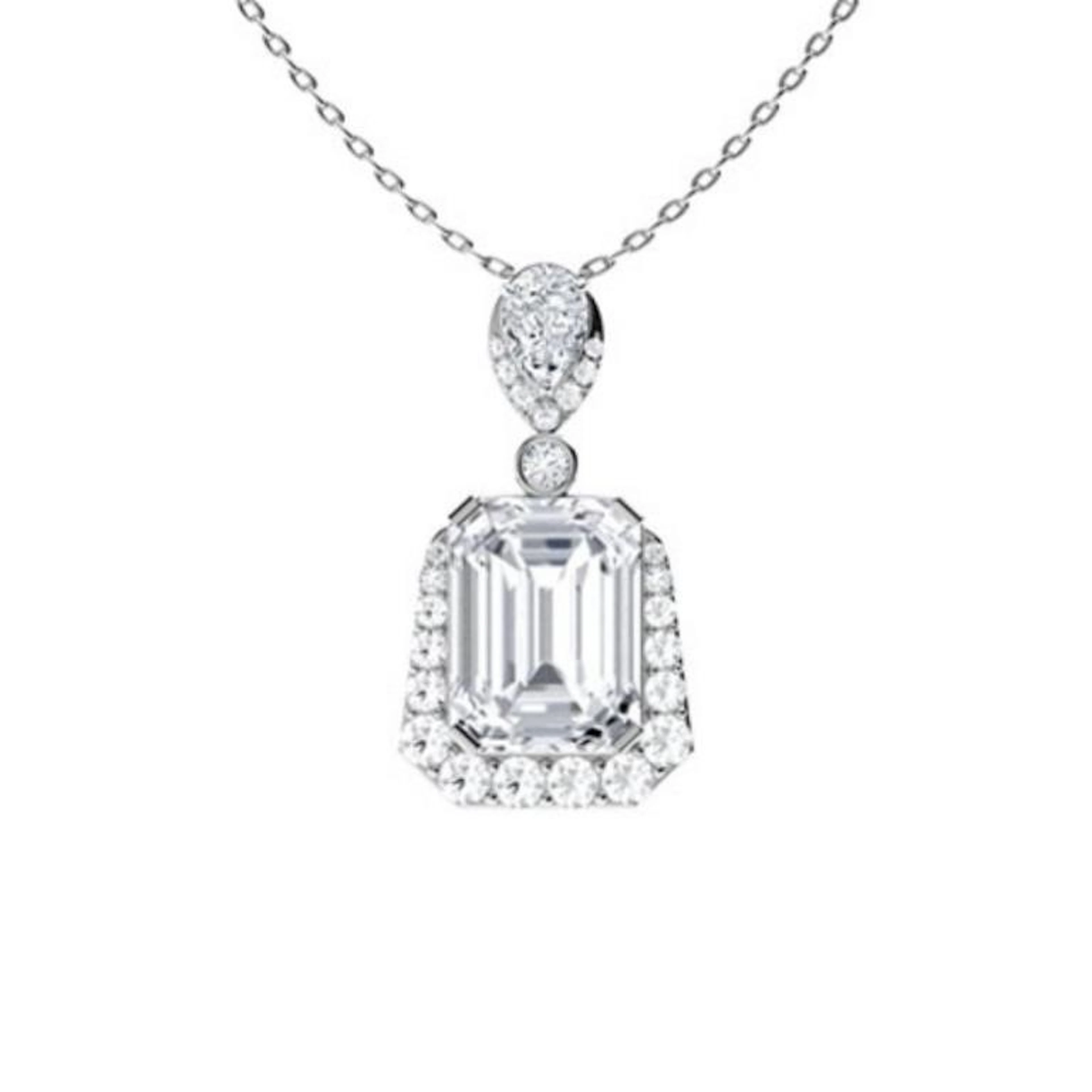 Gold & White Diamonds 5.11 Cts Necklace - E/VVS