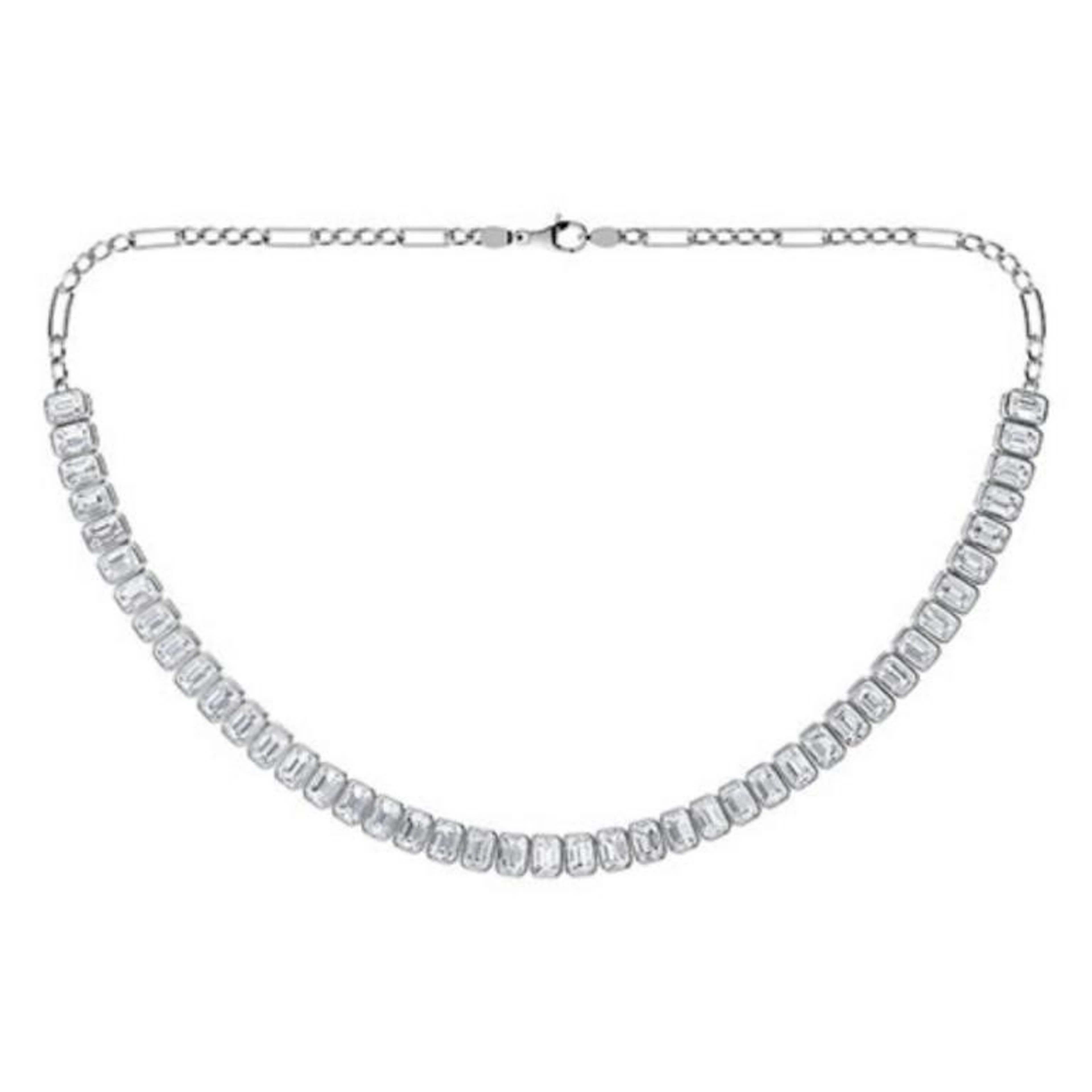 Gold & White Diamonds 25 Cts Necklace