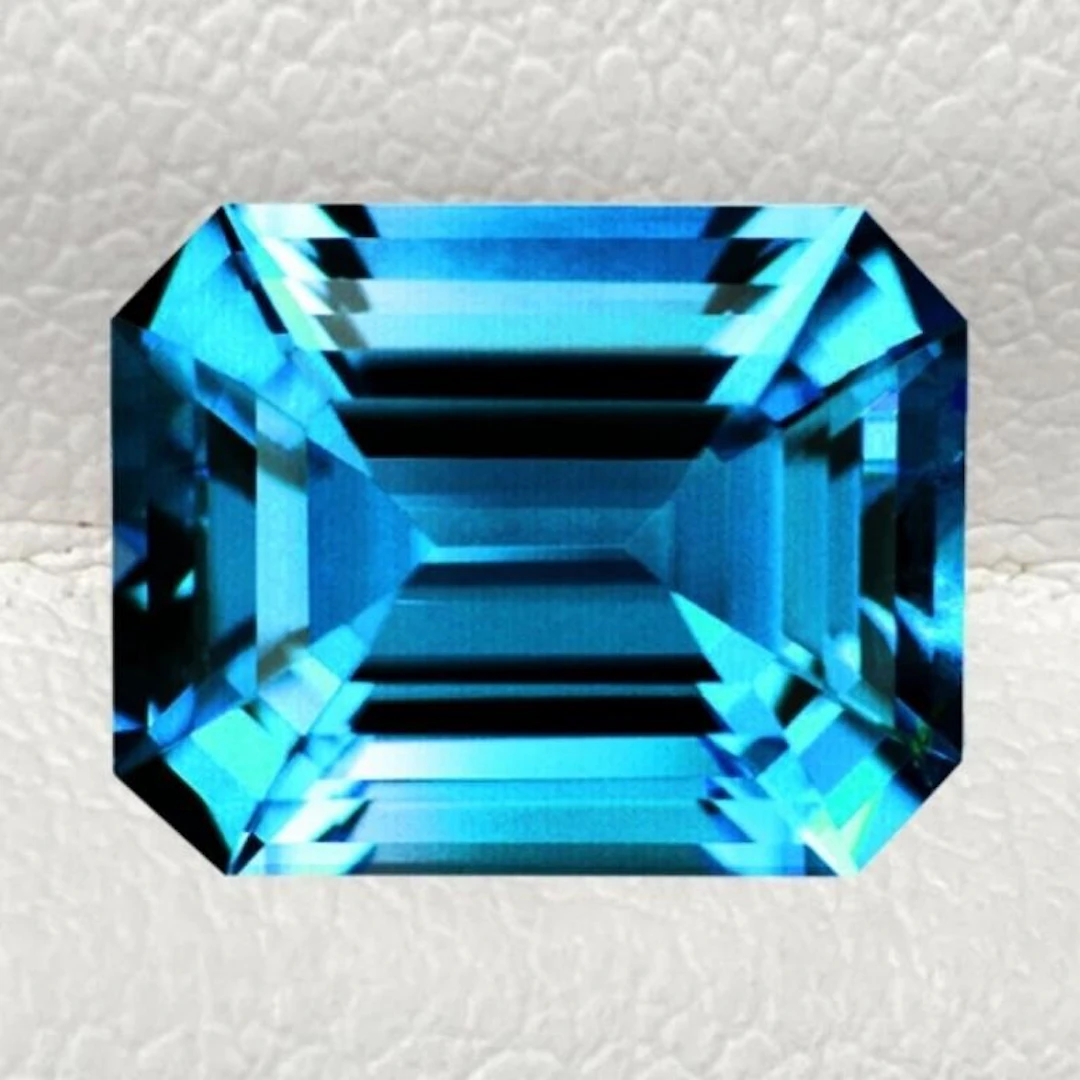 Natural Cambodian Intense Blue Zircon {Flawless-V