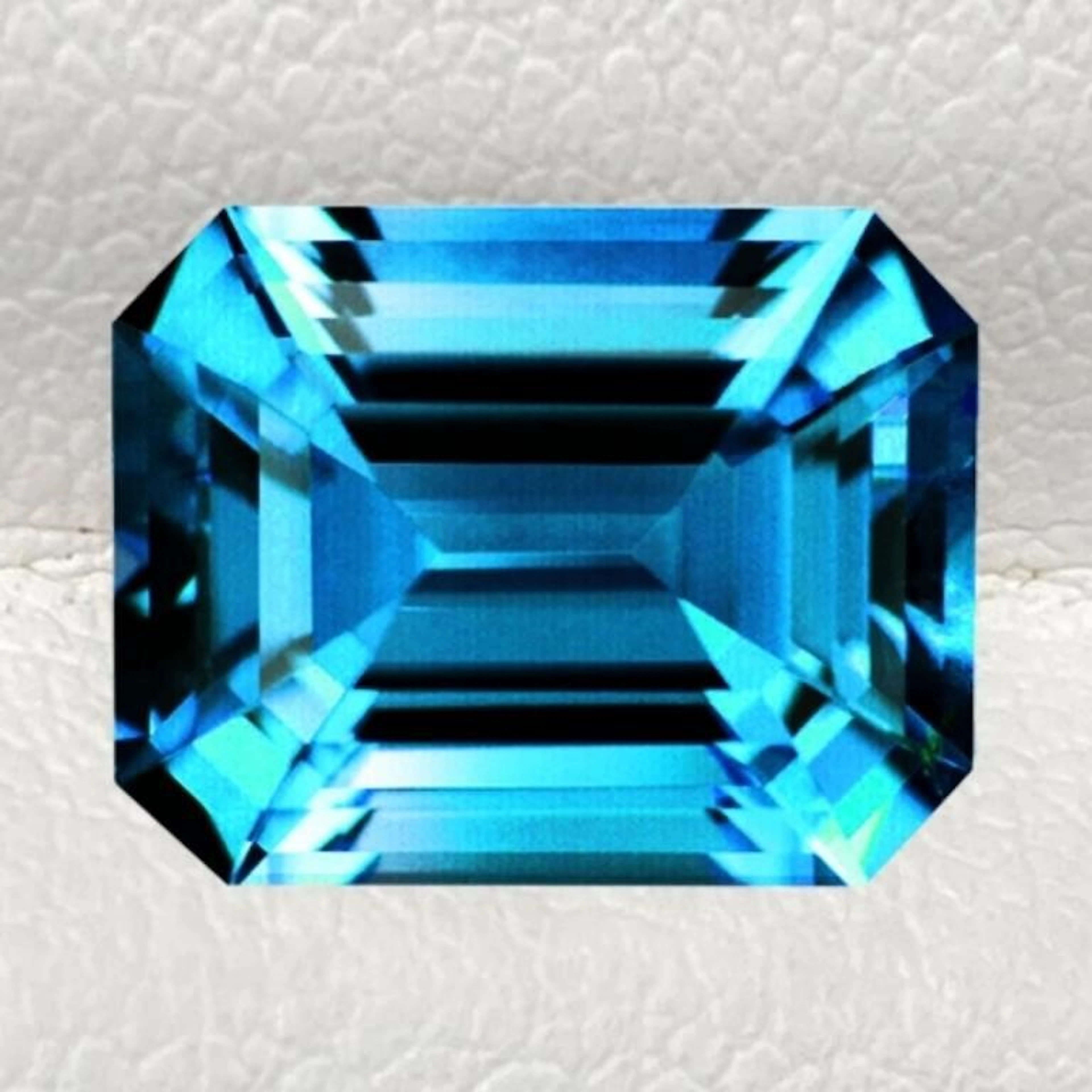 Natural Cambodian Intense Blue Zircon {Flawless-V