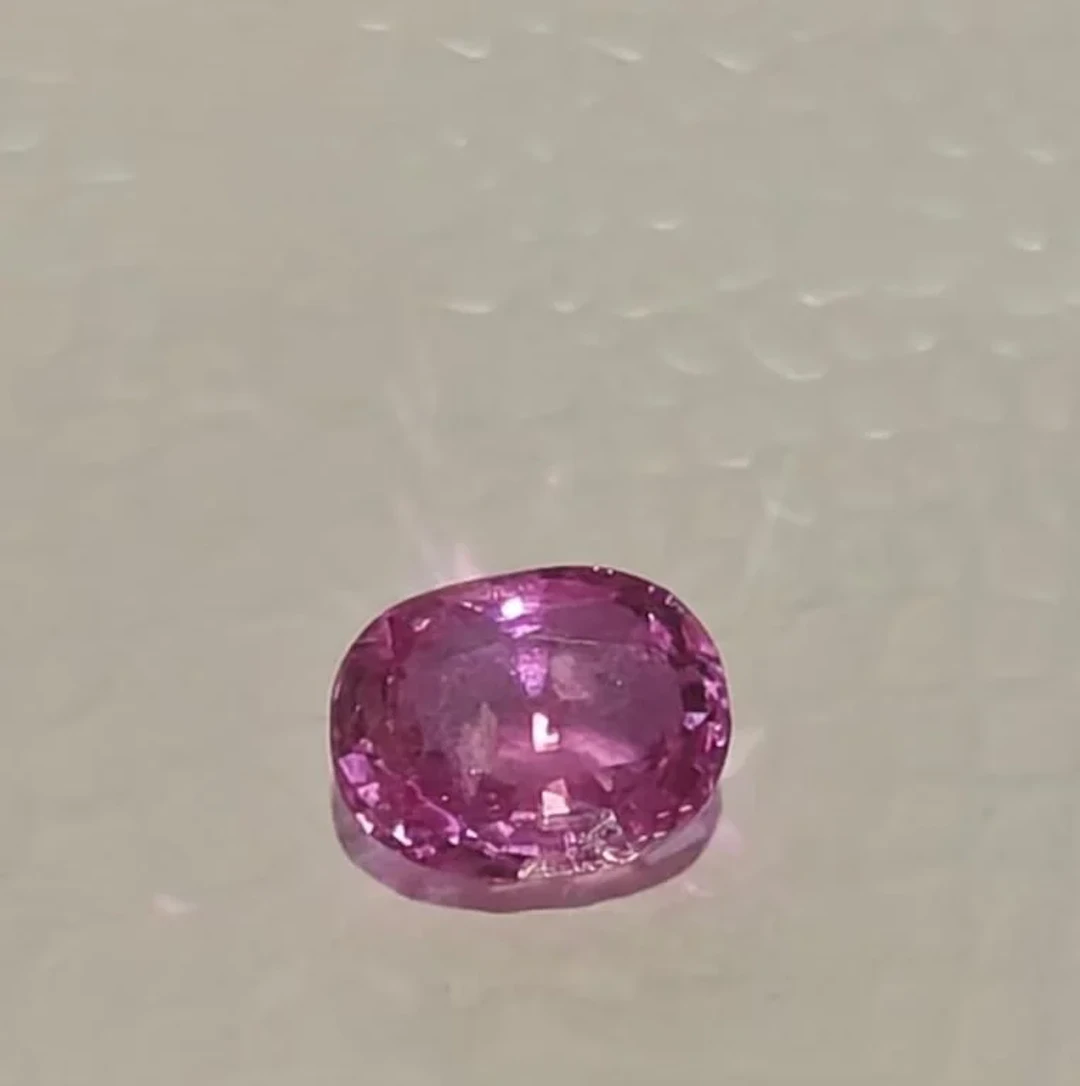 Natural Oval Pink Sapphire 2.87 Cts