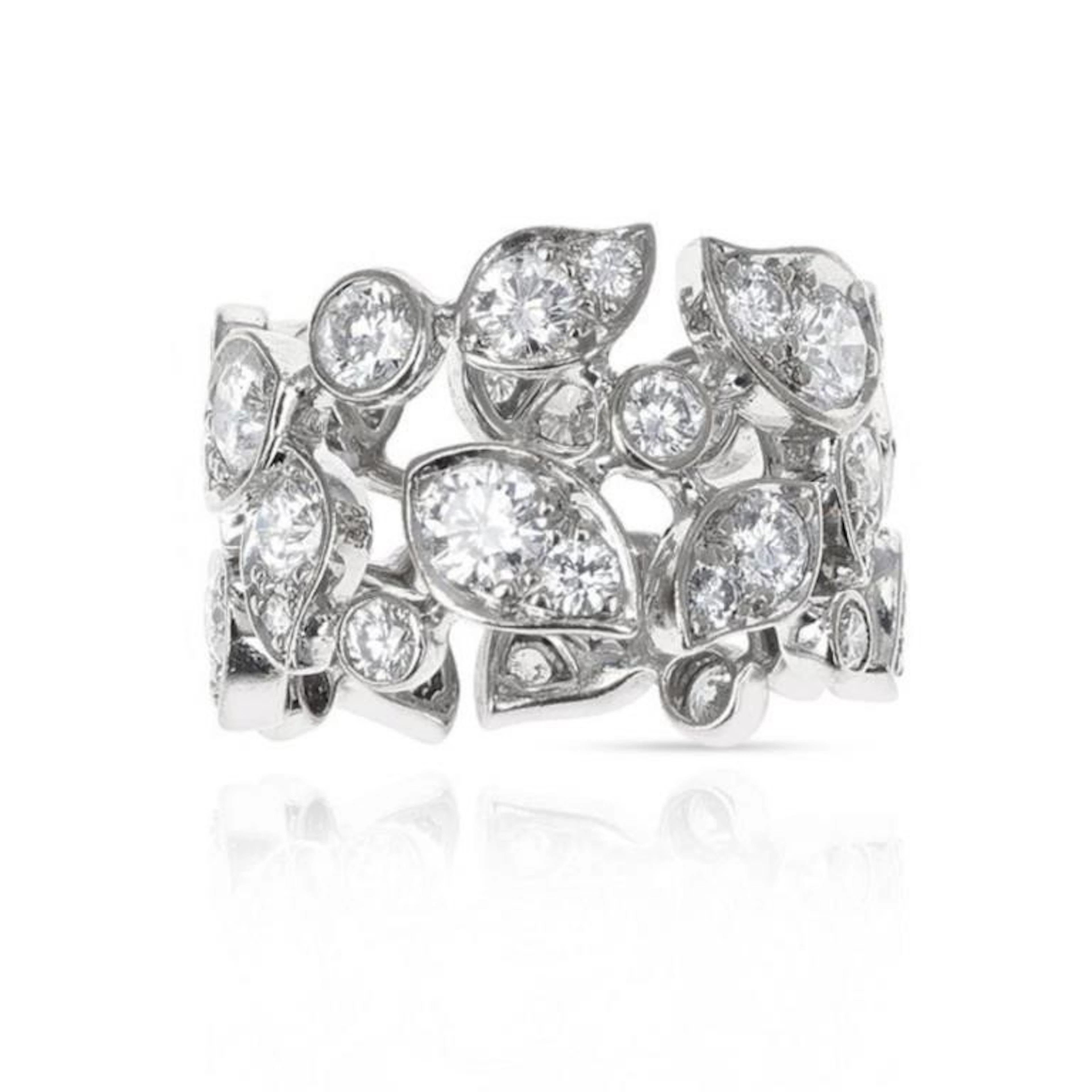 Gold & White Diamond Eternity Ring