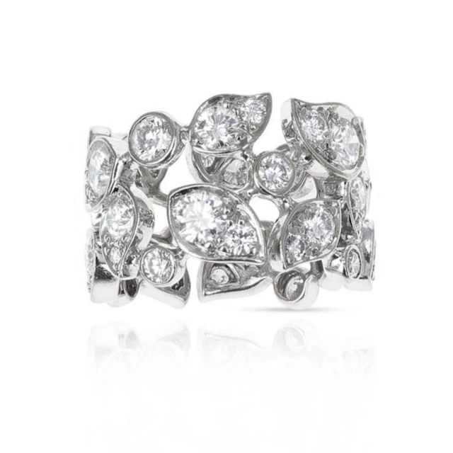 Gold & White Diamond Eternity Ring