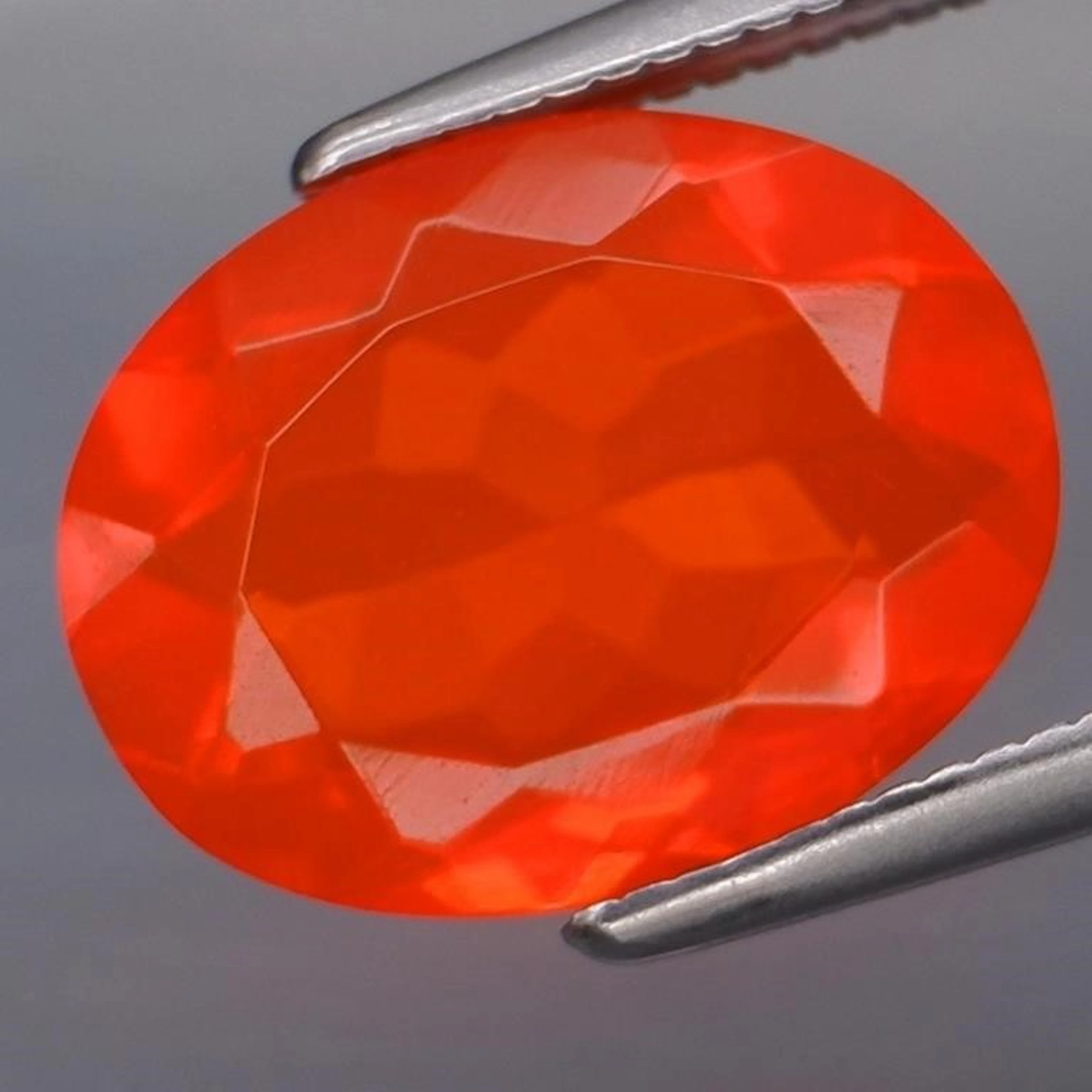 Natural Orange Mexican Opal 2.60 Carats