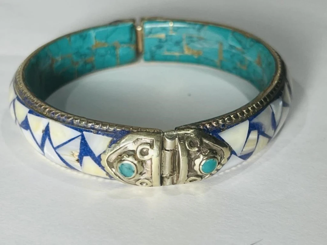 Natural Tibet Hand Made Lapiz Lazuli,Turquoise an
