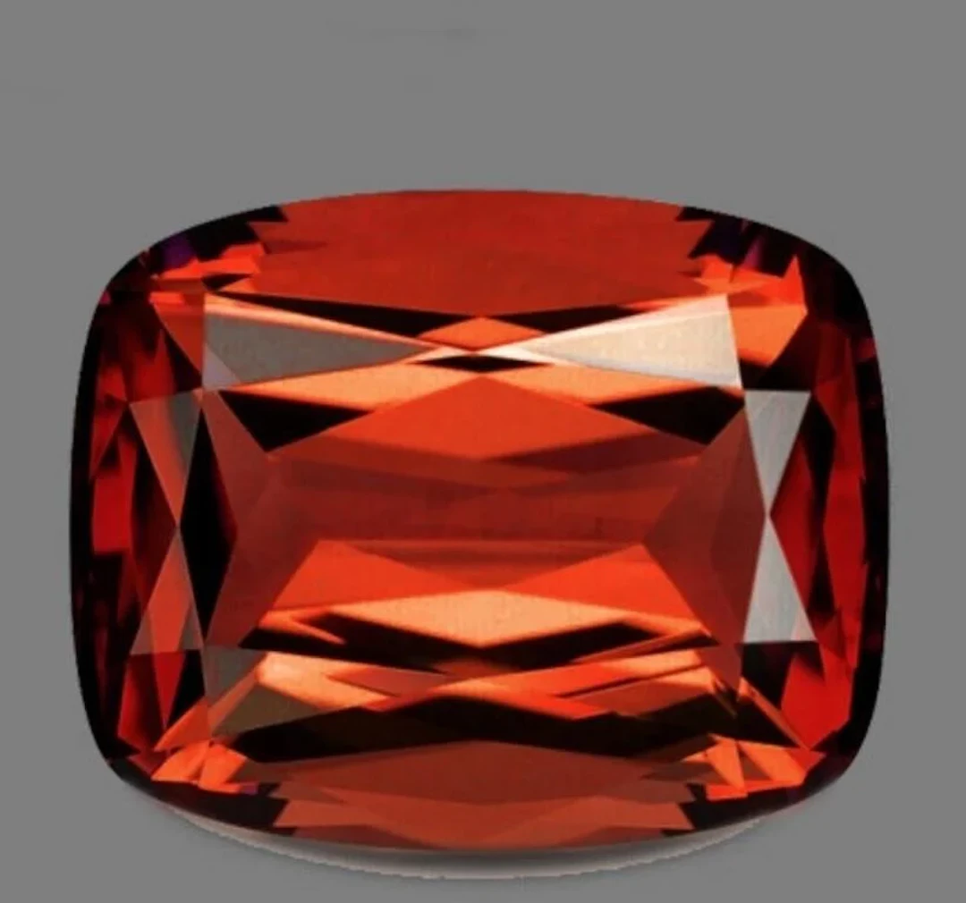 Natural Unheated Intense Orange Zircon [Flawless-V