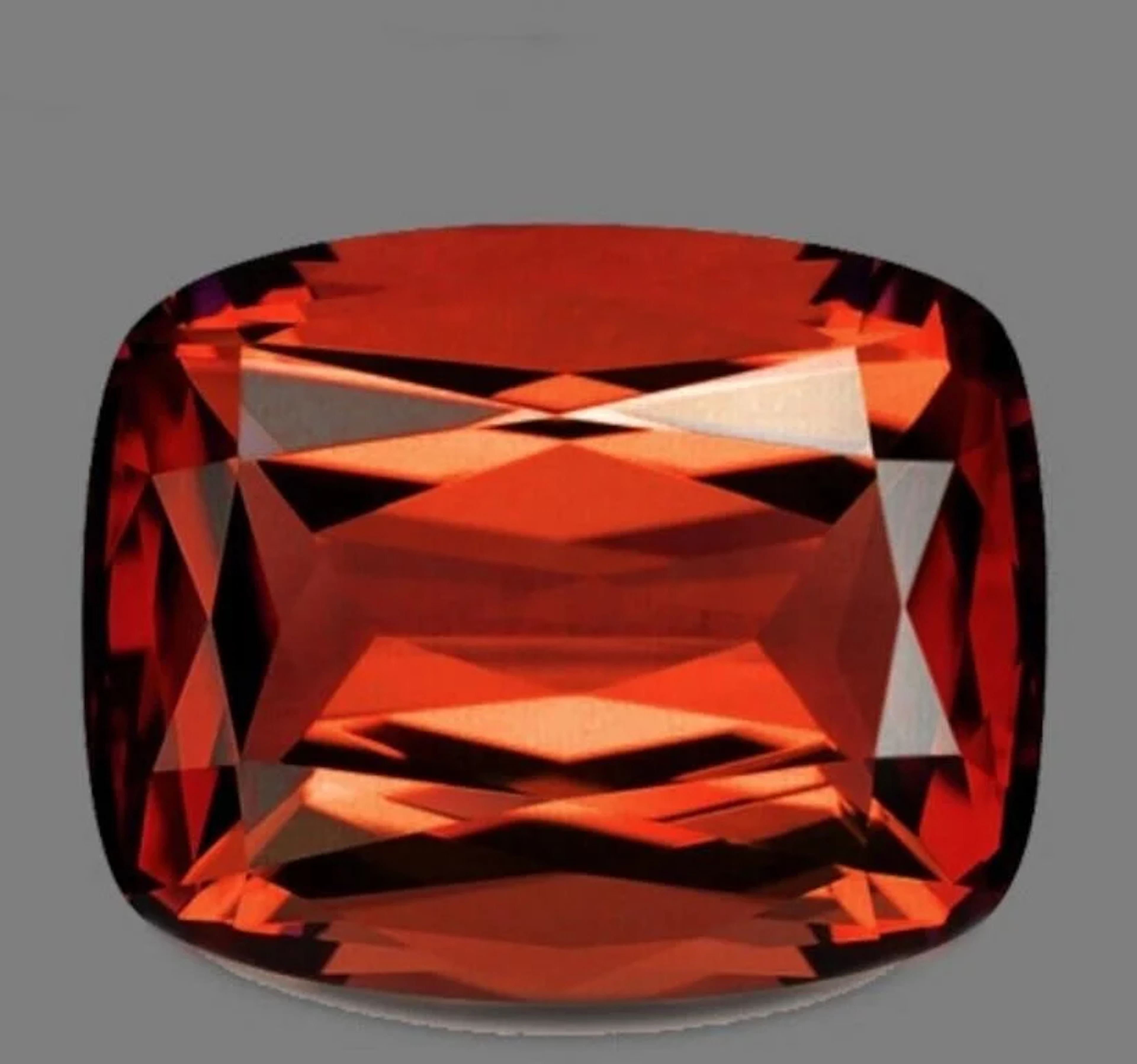 Natural Unheated Intense Orange Zircon [Flawless-V